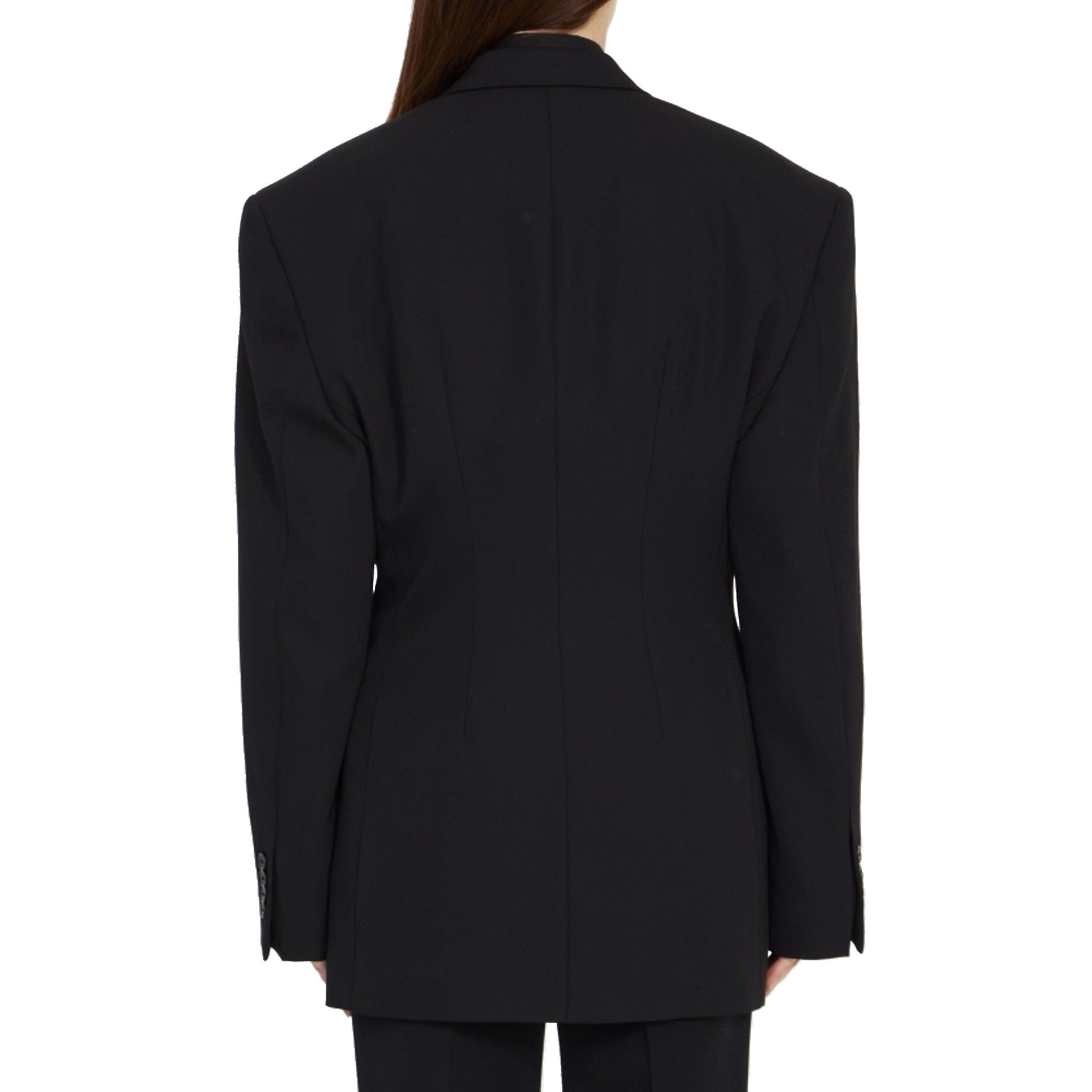 Balenciaga Wool Double-Breasted Blazer Jacket