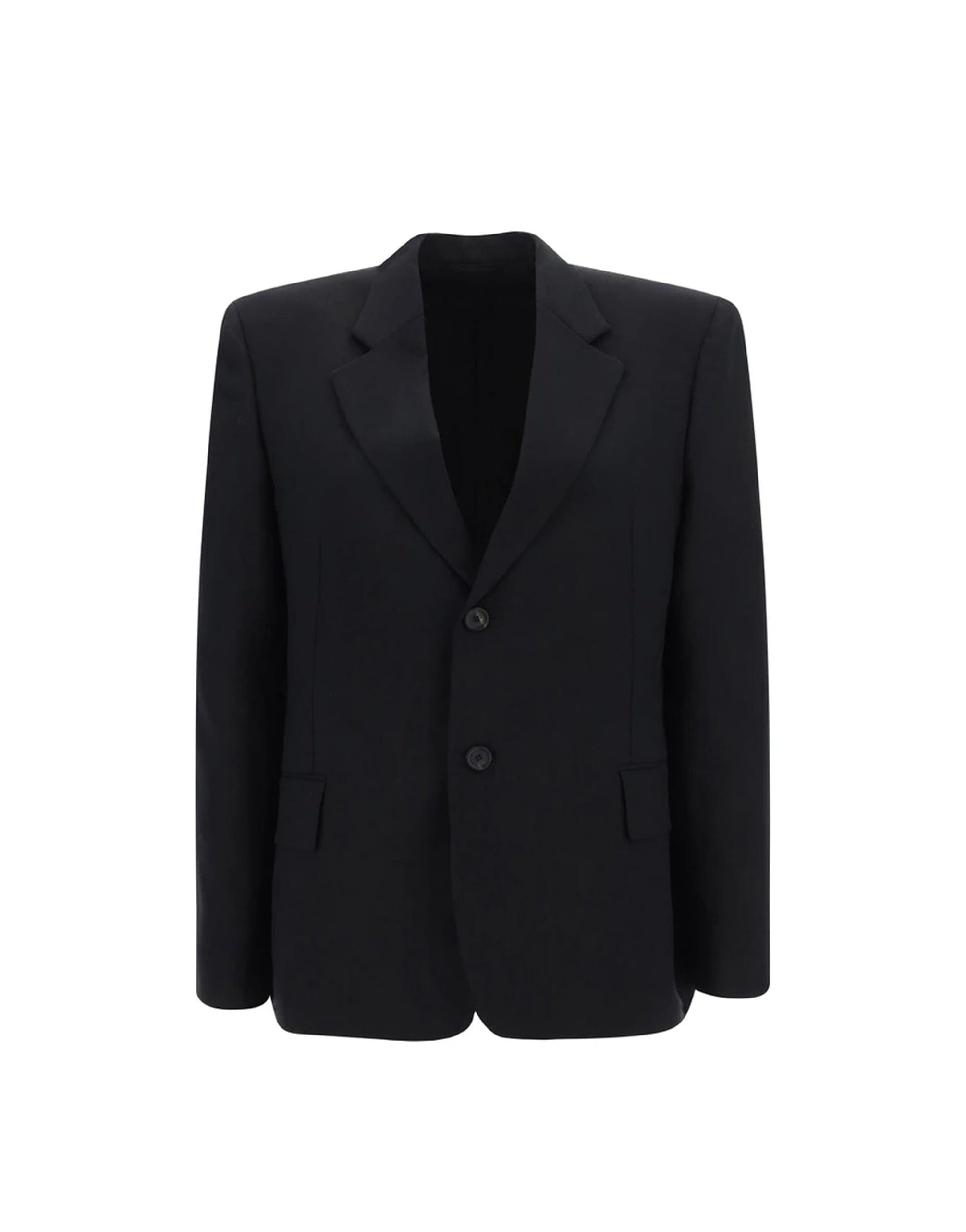 Balenciaga Wool Single-Breasted Jacket