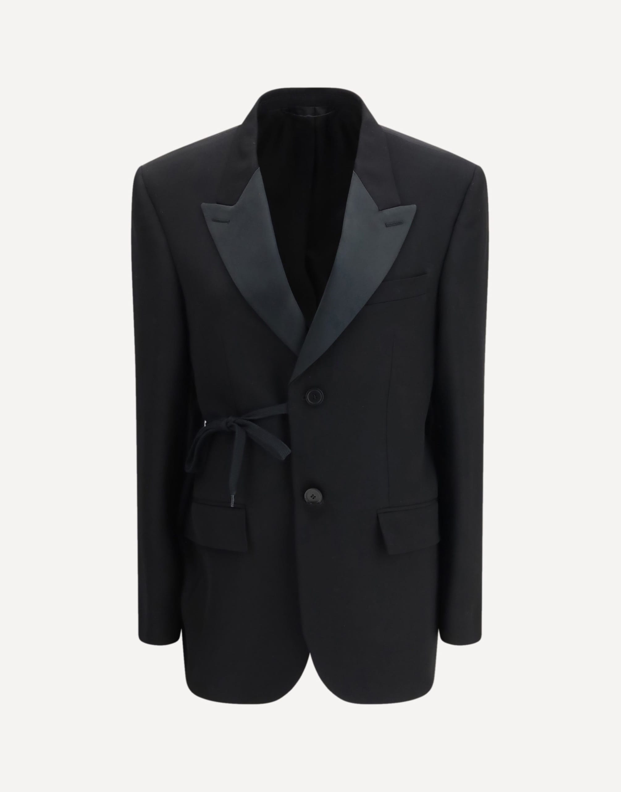 Balenciaga Wrap Tailored Jacket