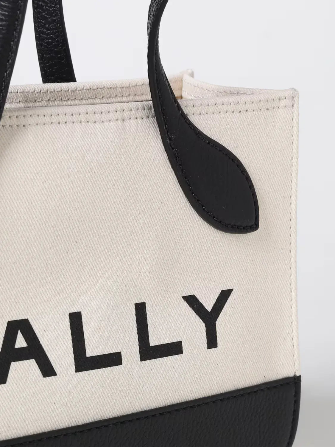 Bally Chic Contrast Mini Tote Bag