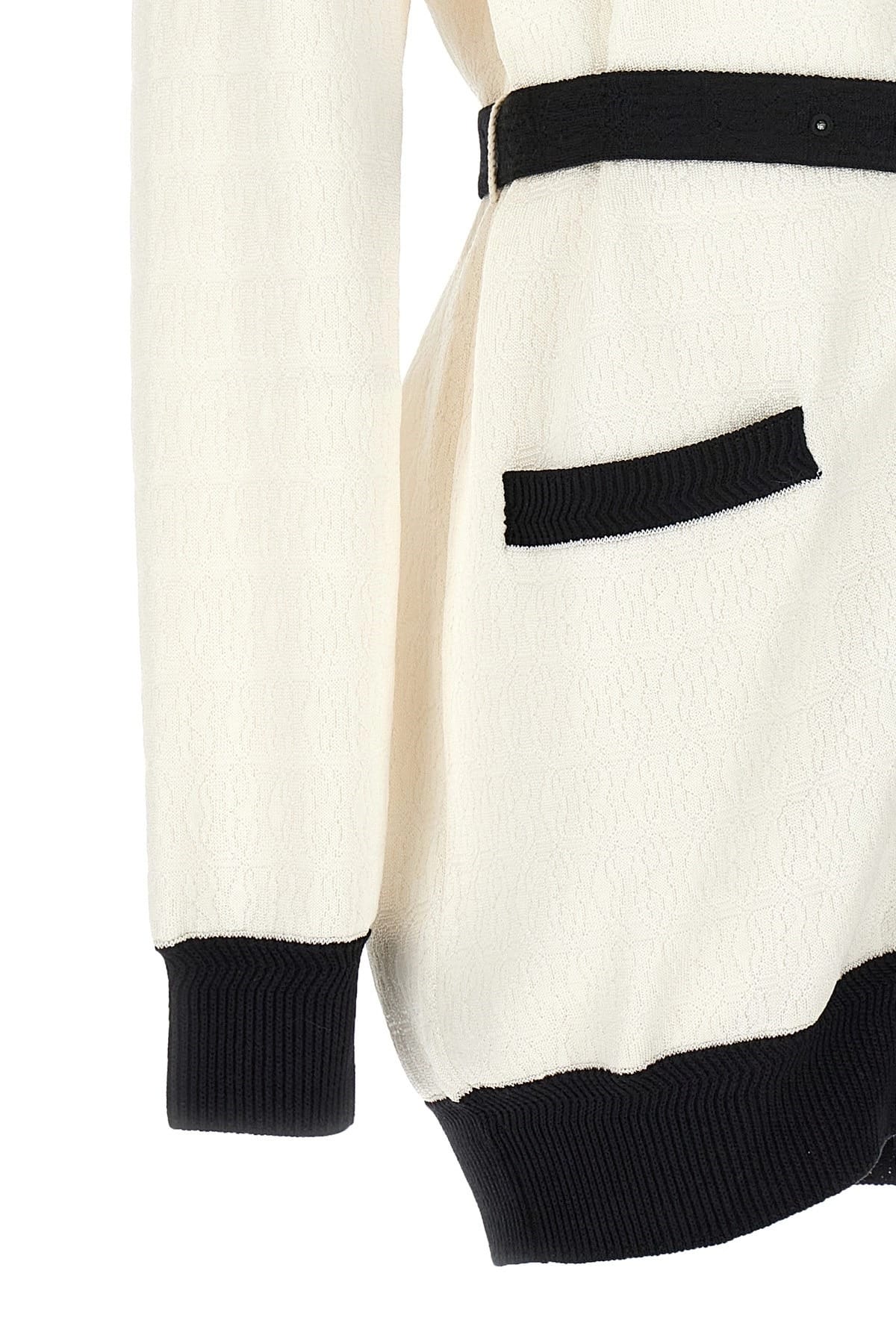 Bally Bally Jacquard Logo Cardigan