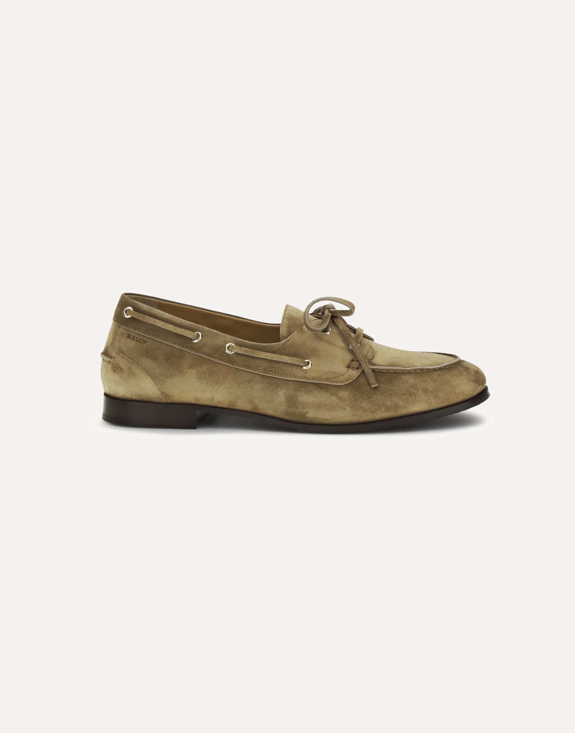 Bally Plume Suede Loafers