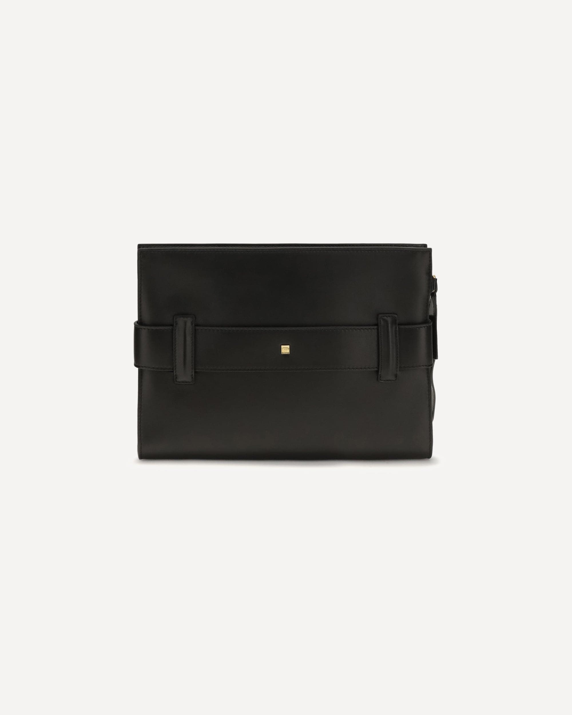 Balmain Balmain Anthem Leather Clutch