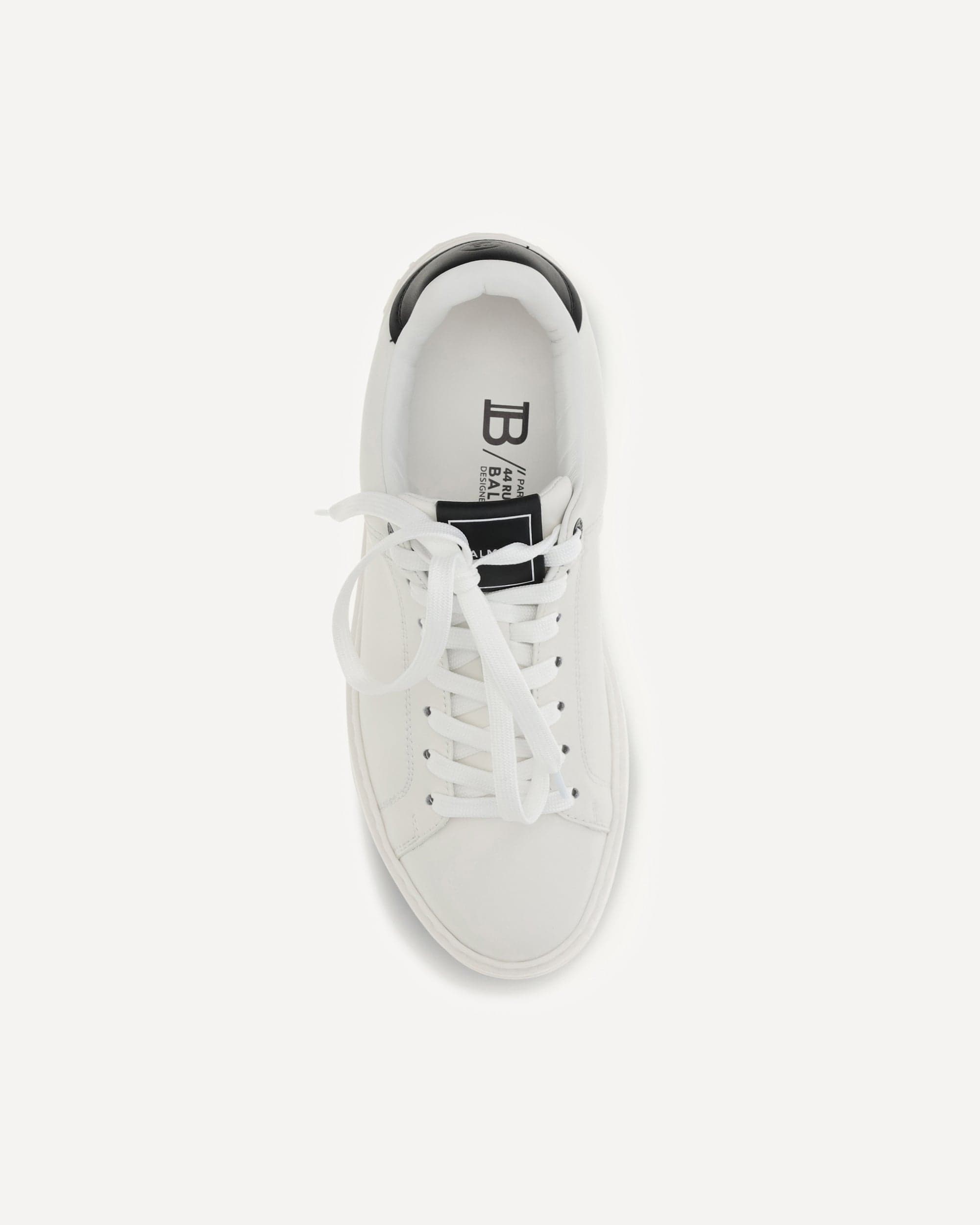 Balmain Balmain B-Court Calfskin Leather Sneakers