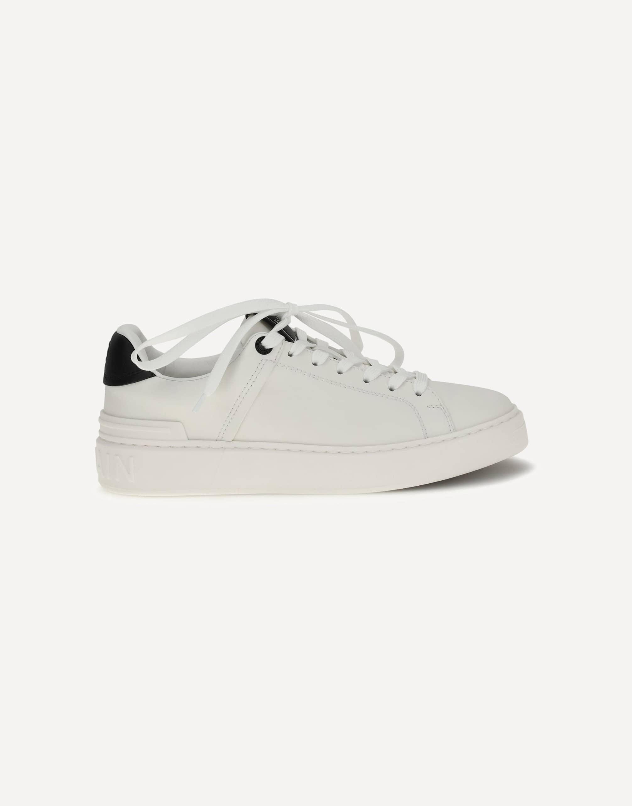 Balmain Balmain B-Court Calfskin Leather Sneakers