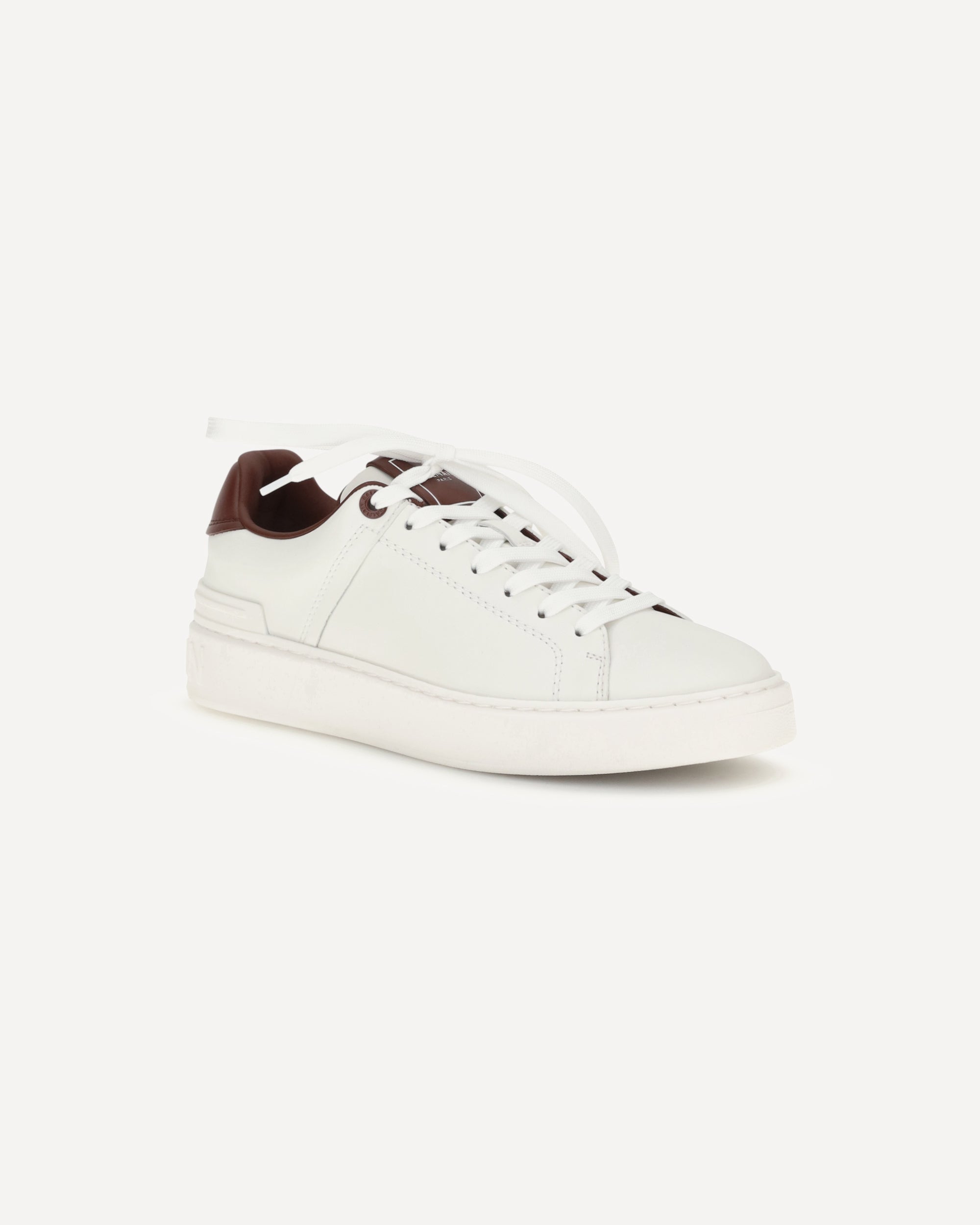Balmain B-Court Leather Sneakers - alternate view