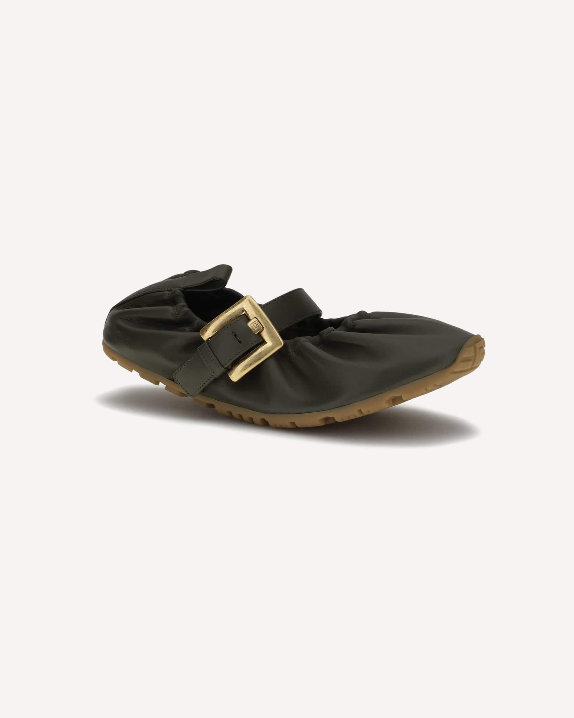 Balmain Ballerinas mit Schnallenriemen - alternate view