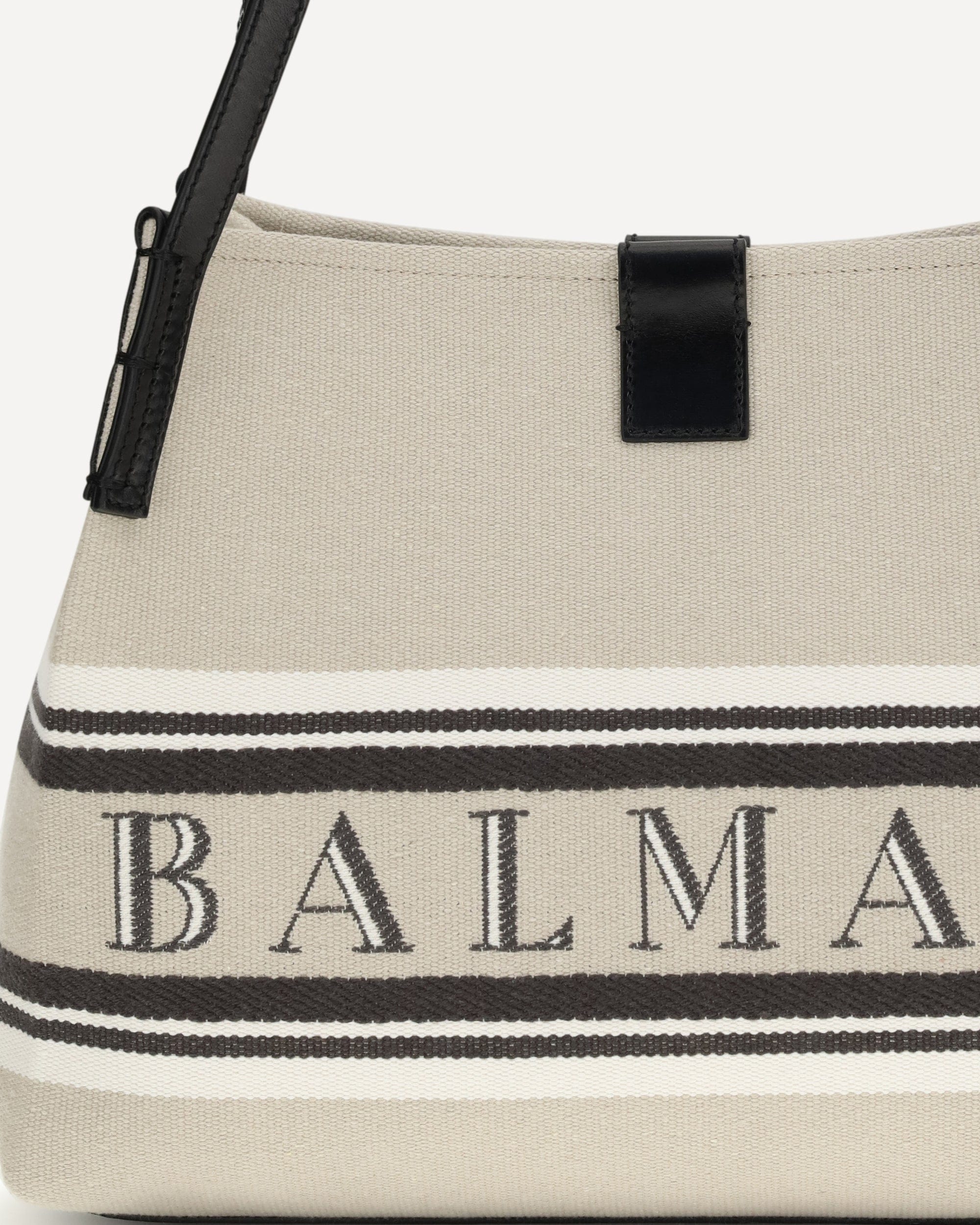 Balmain Canvas Shoulder Bag