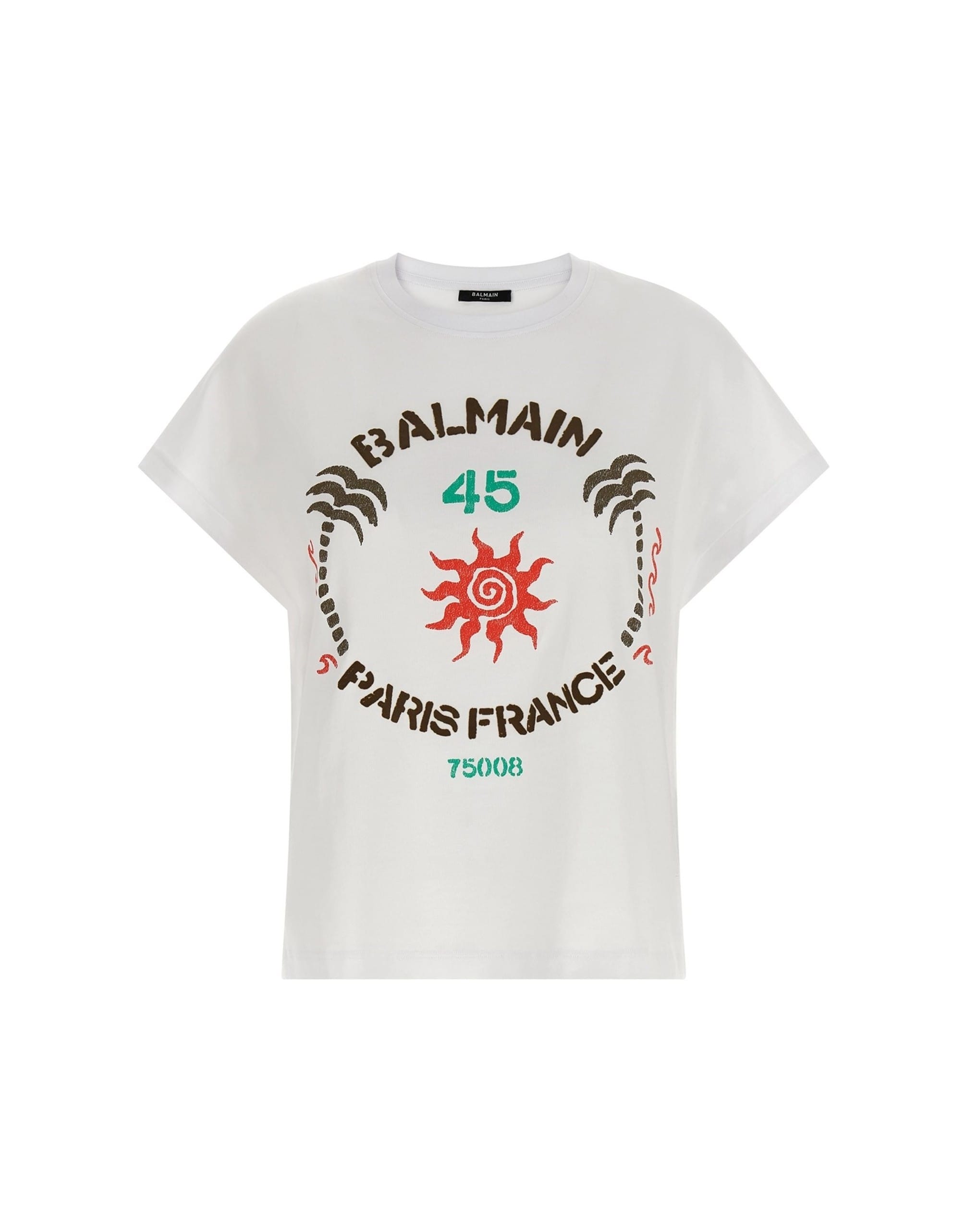 Balmain Balmain Club 45 Print T-Shirt