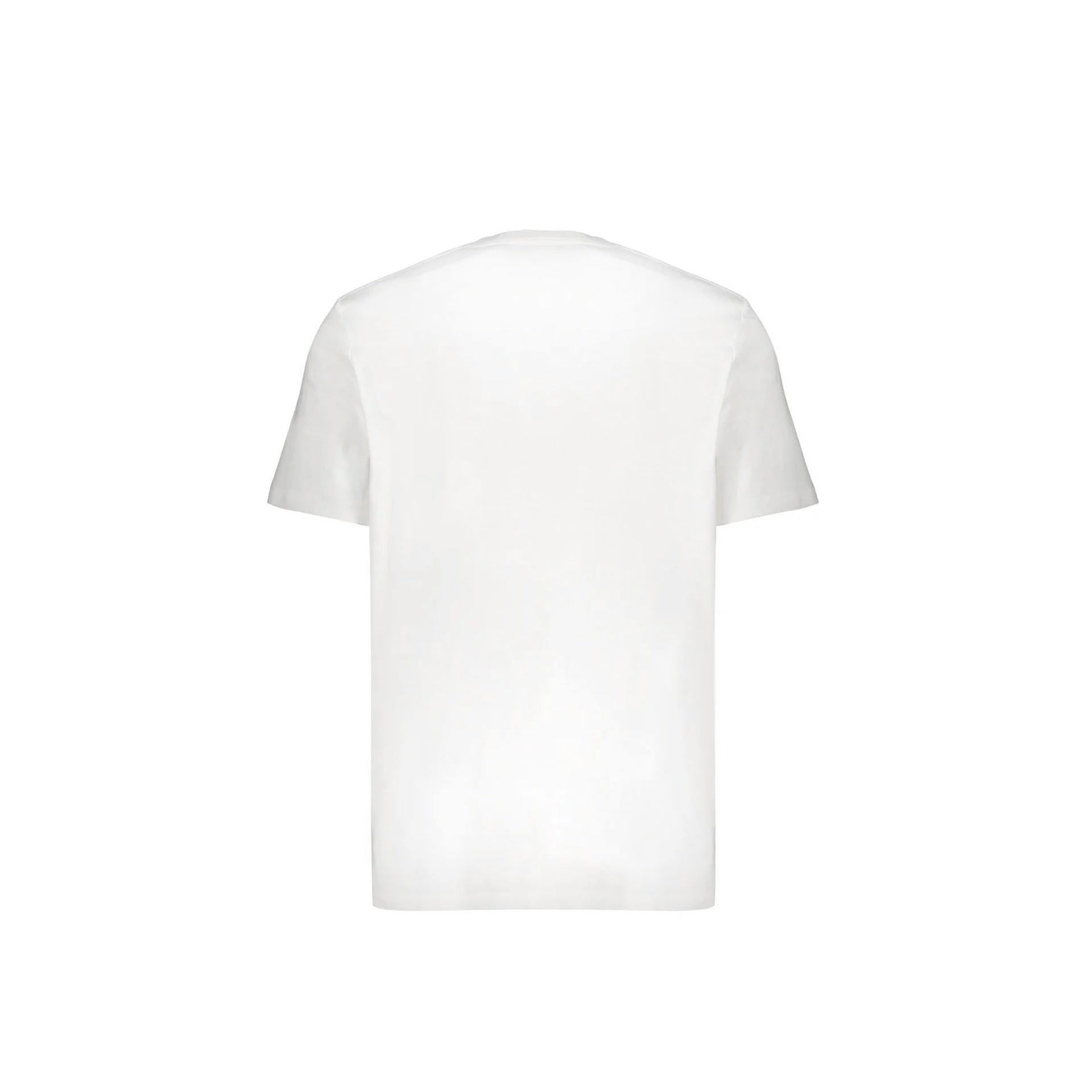 Balmain Cotton Contrast Logo T-Shirt - alternate view