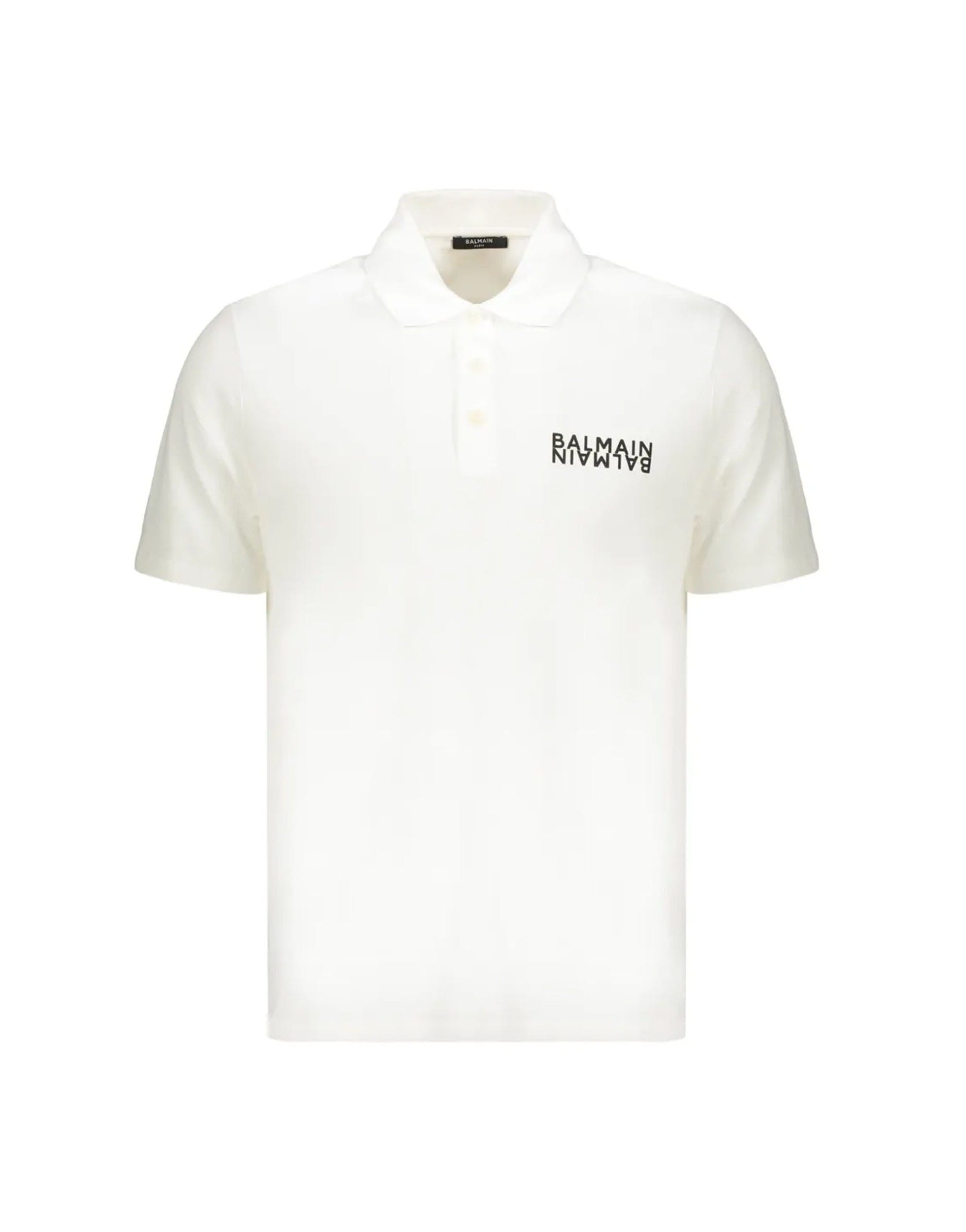 Balmain Cotton Polo Shirt