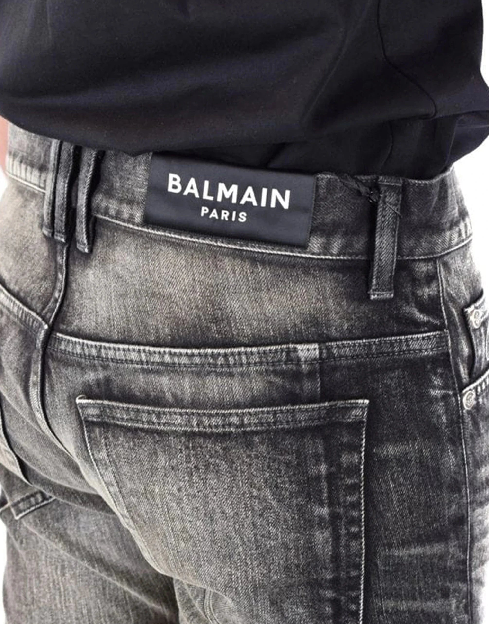 Balmain Distressed Jeans
