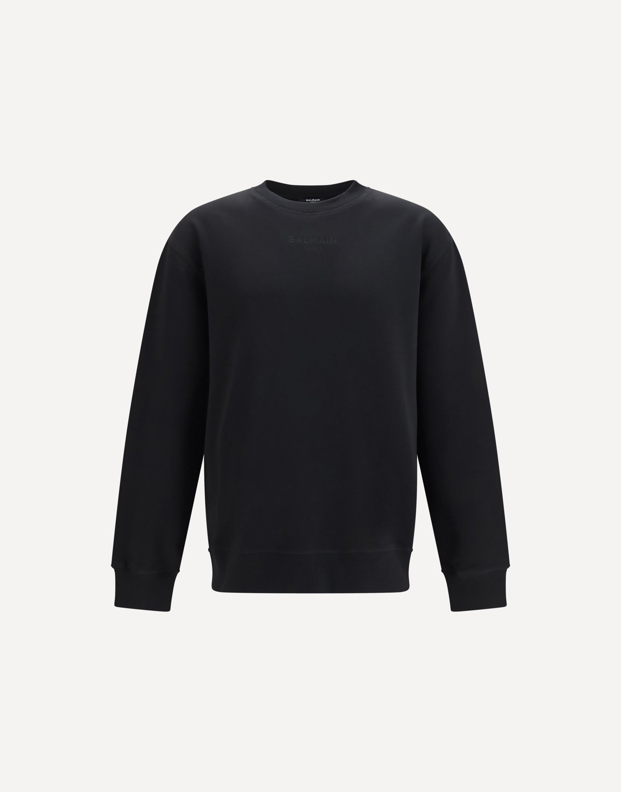 Balmain Embroidered Logo Crewneck Sweatshirt