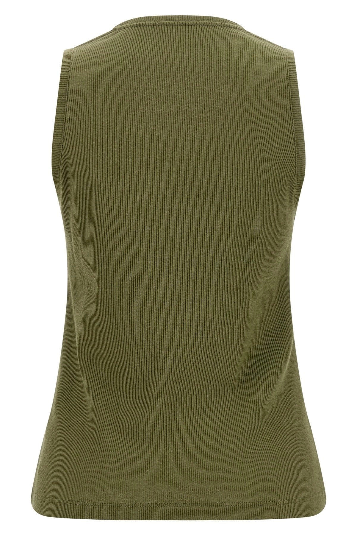 Balmain Embroidered Logo Tank Top