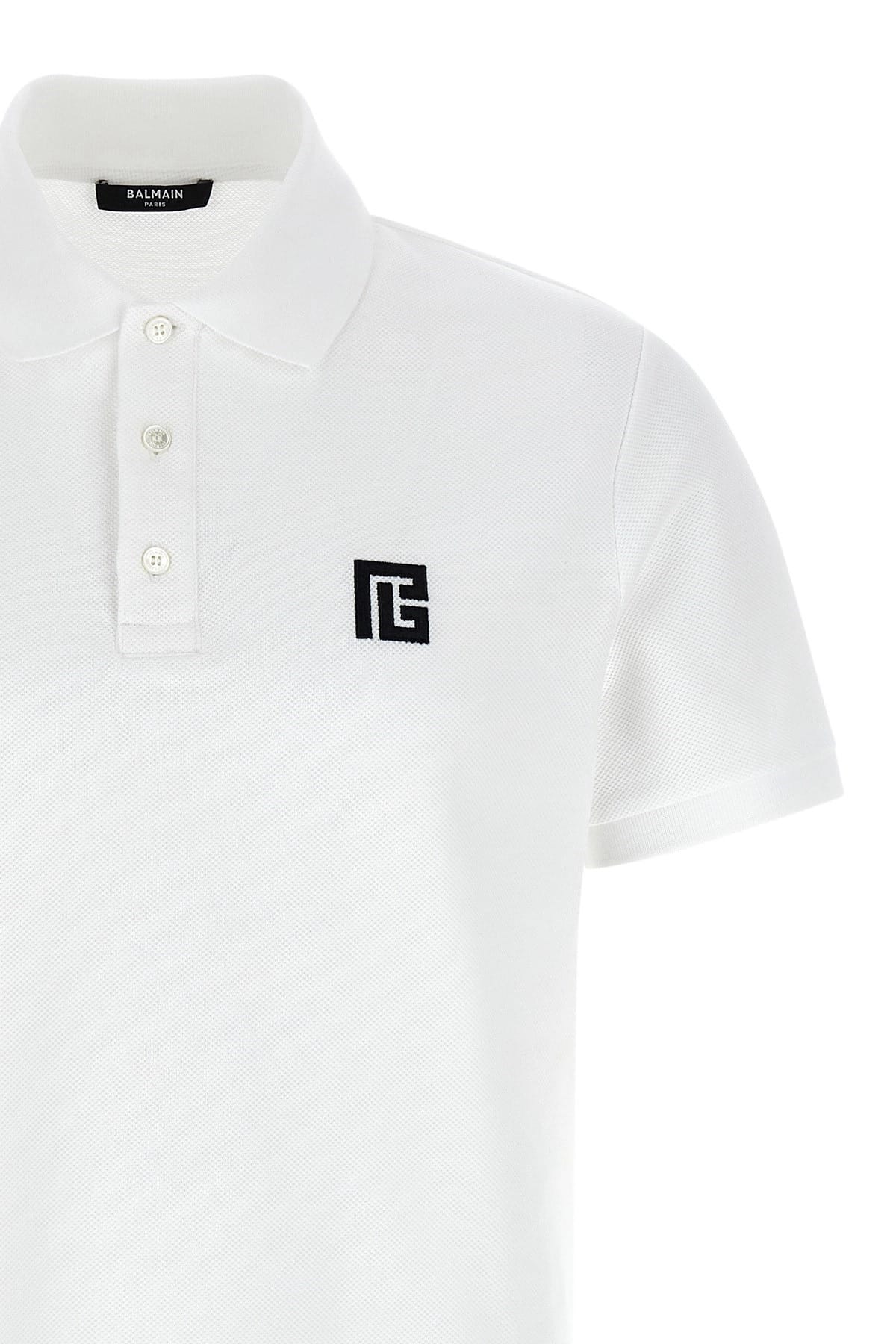 Balmain Balmain Embroidery Polo Shirt