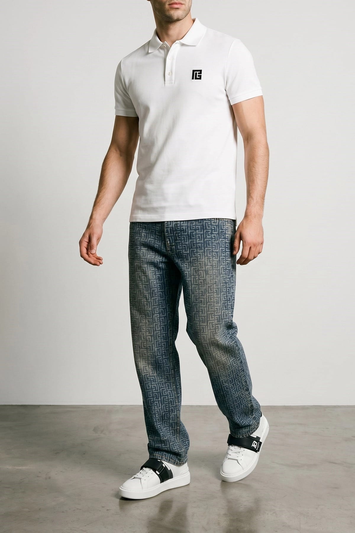 Balmain Balmain Embroidery Polo Shirt