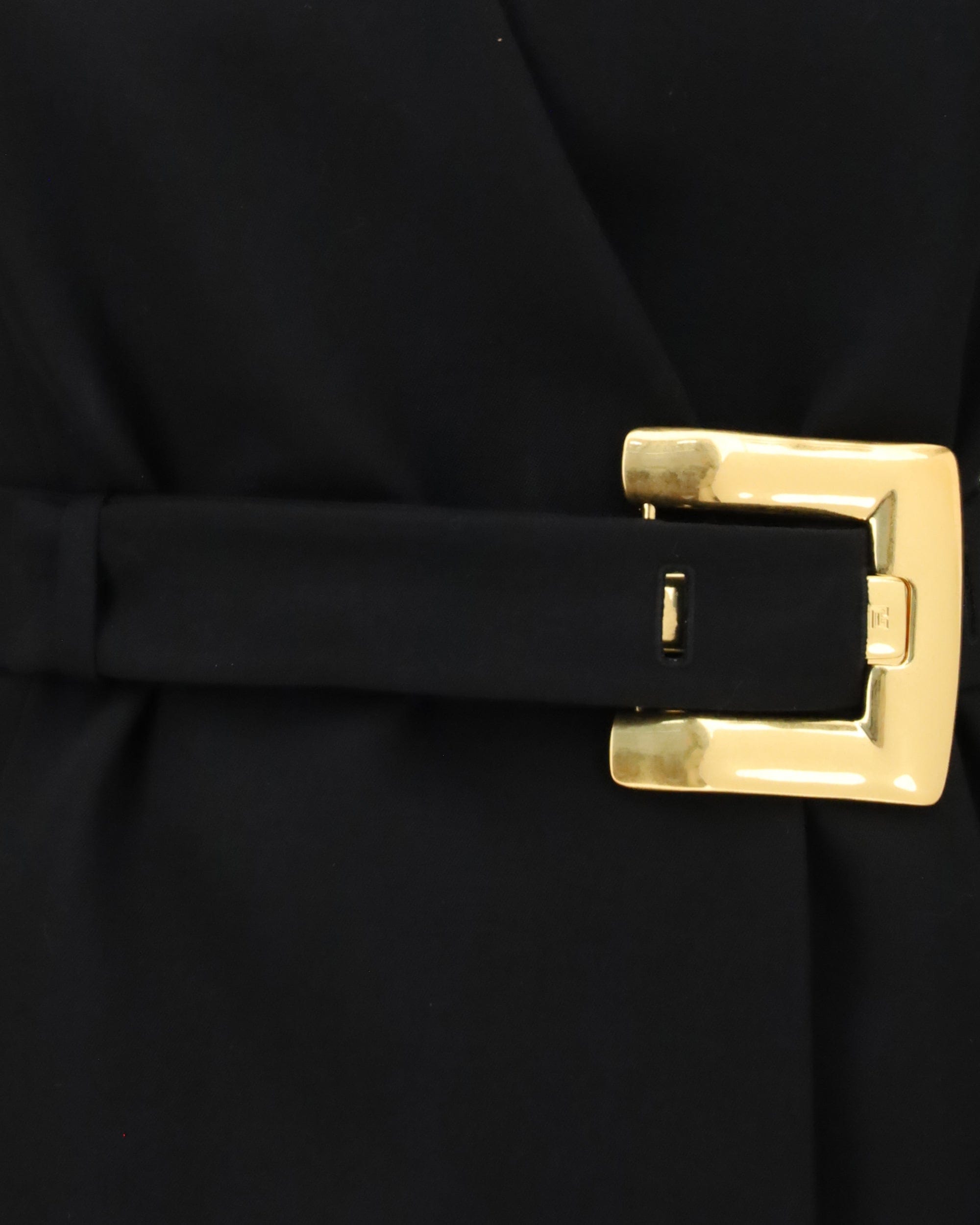 Balmain Balmain Grain De Poudre Blazer With Belt