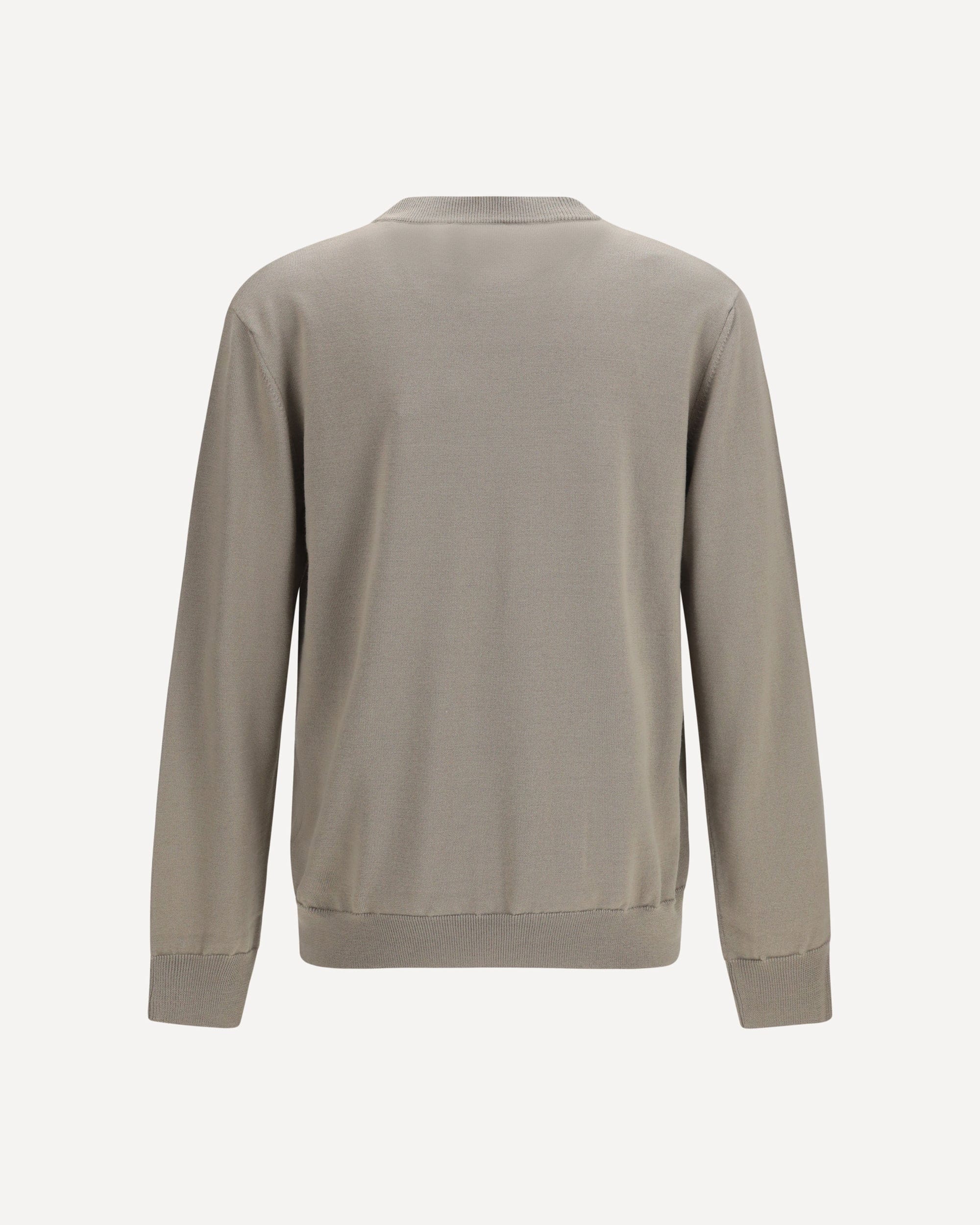 Balmain Intarsia Logo Crewneck Wool Sweater - alternate view