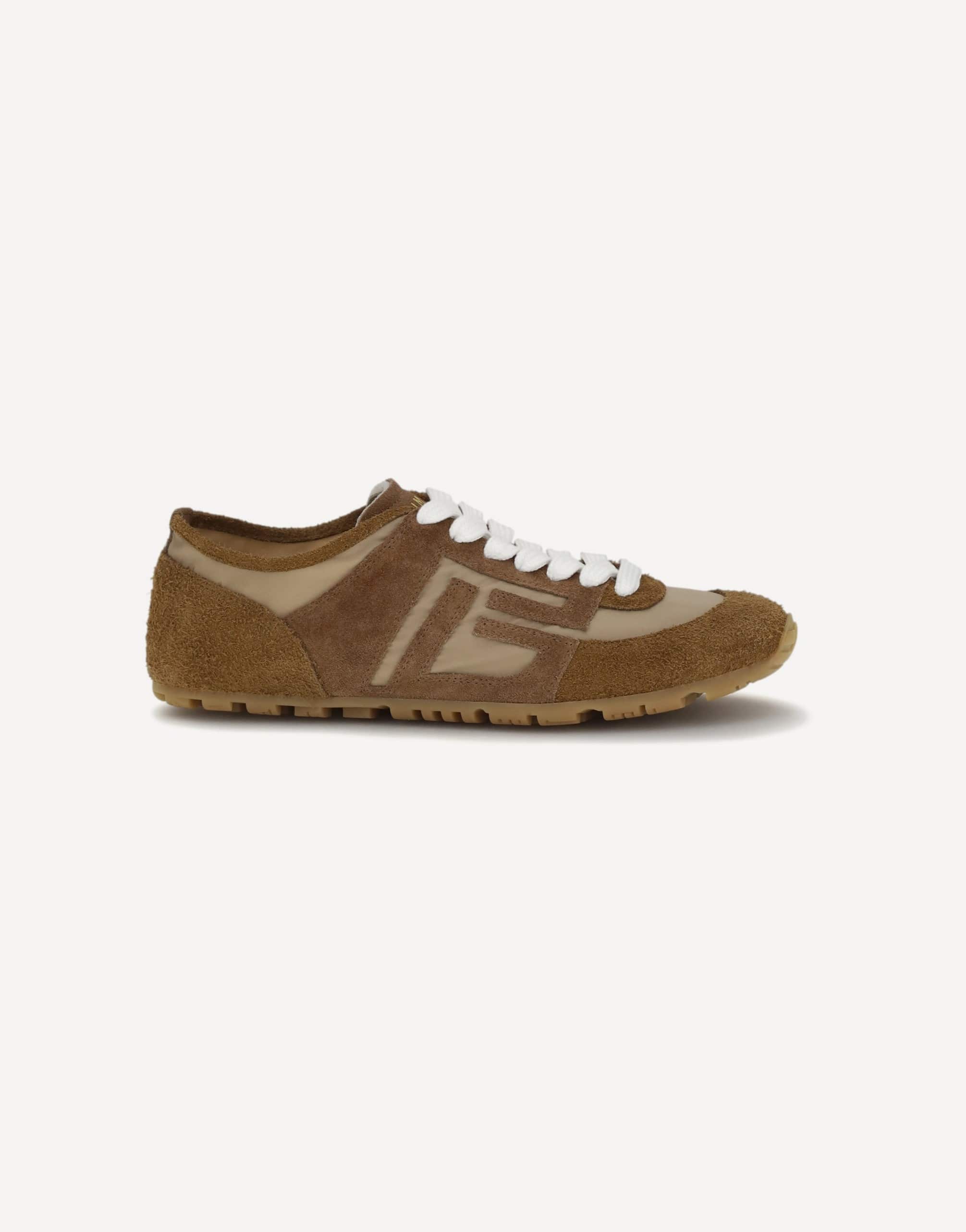 Balmain Leather Racer Sneakers