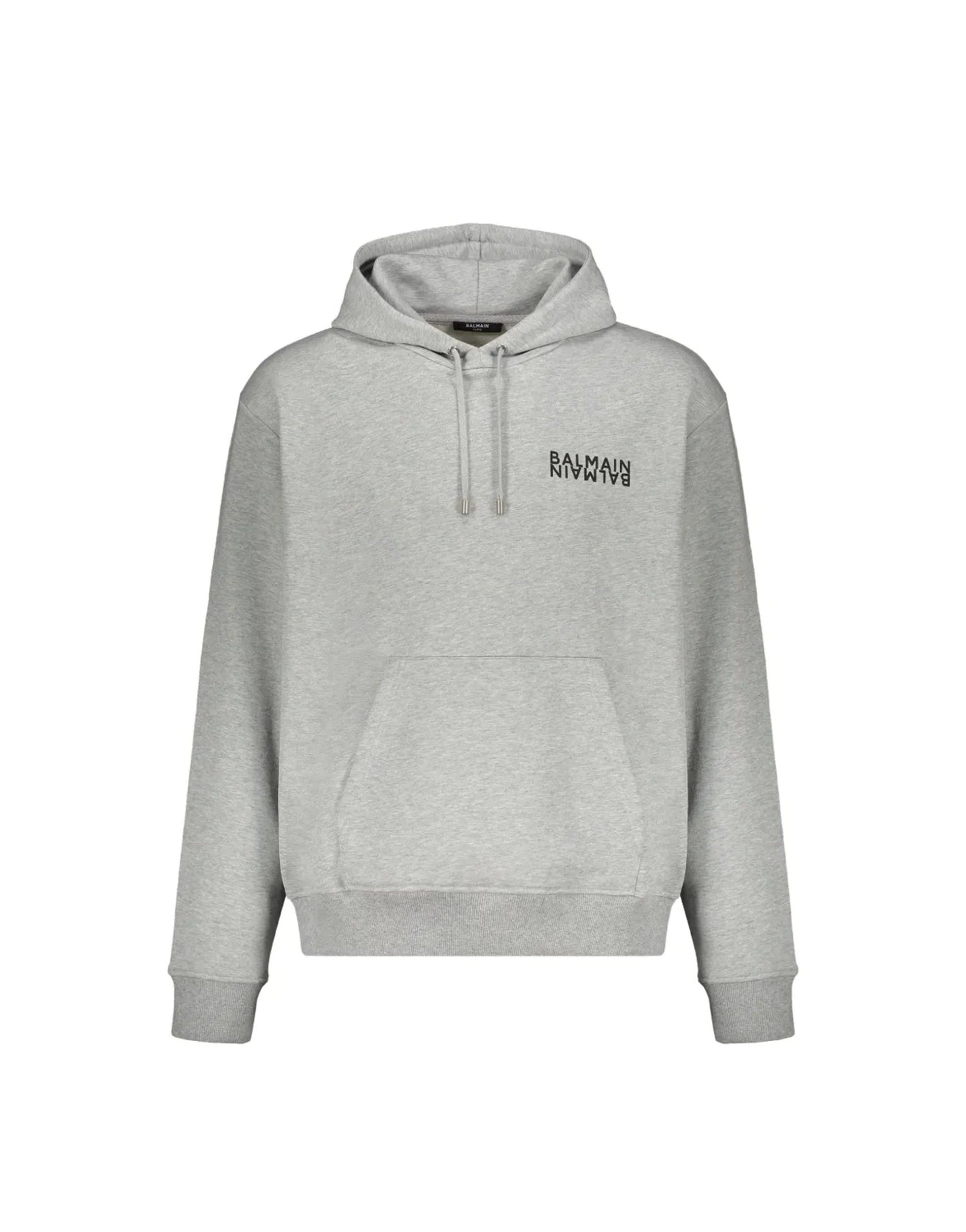 Balmain Logo Motif Hoodie
