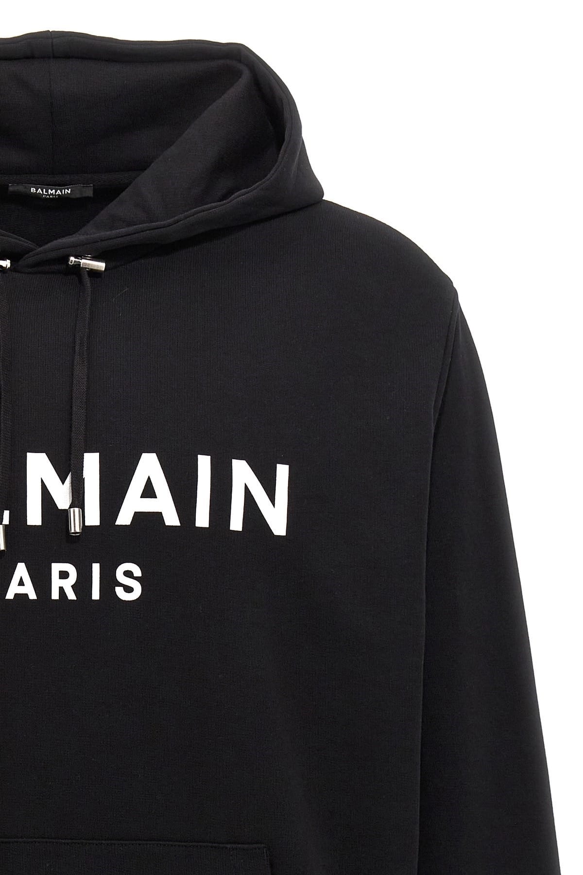 Balmain Balmain Logo Print Hoodie