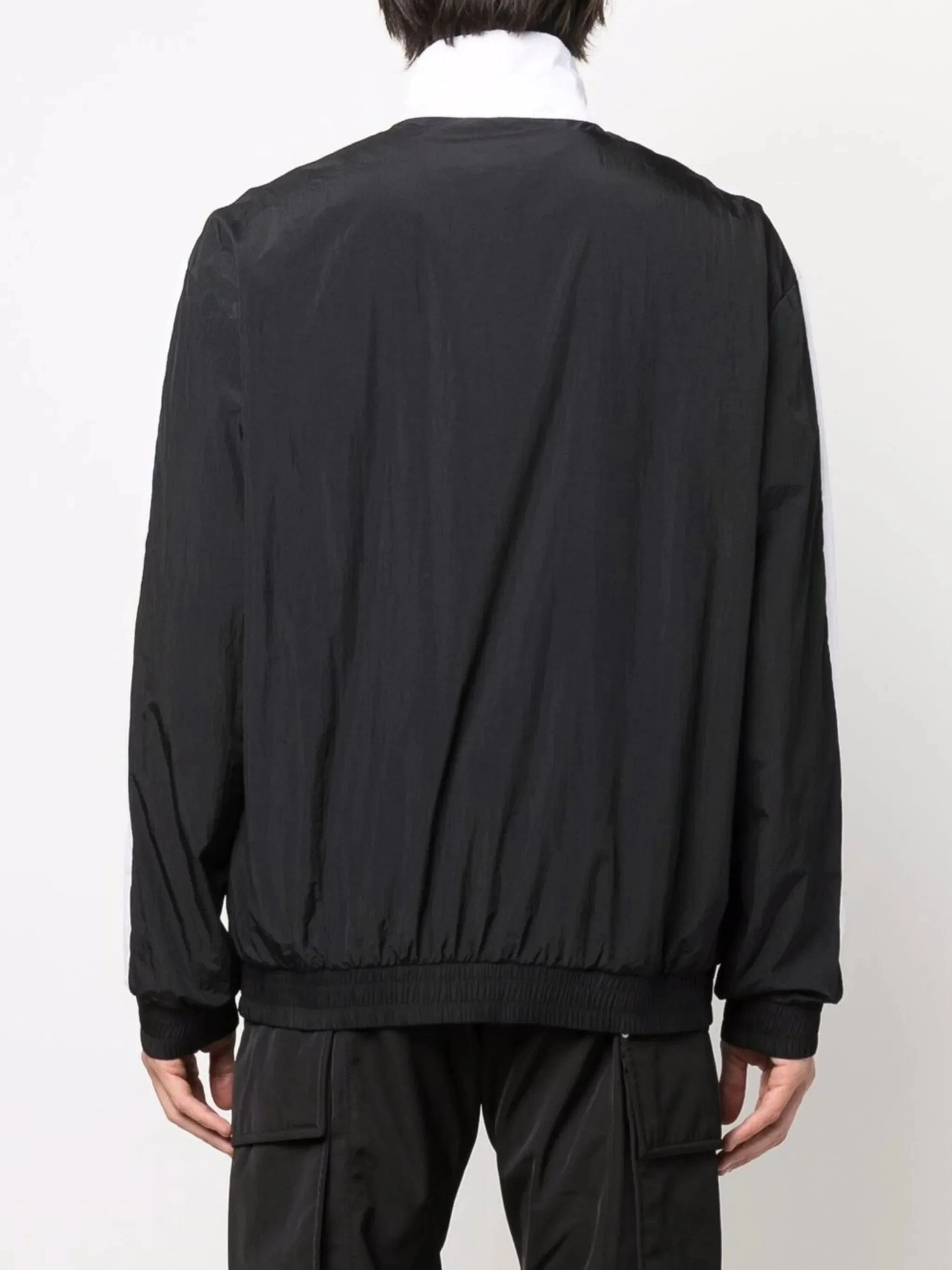 Balmain Logo-Print Multi-Cut Track Jacket