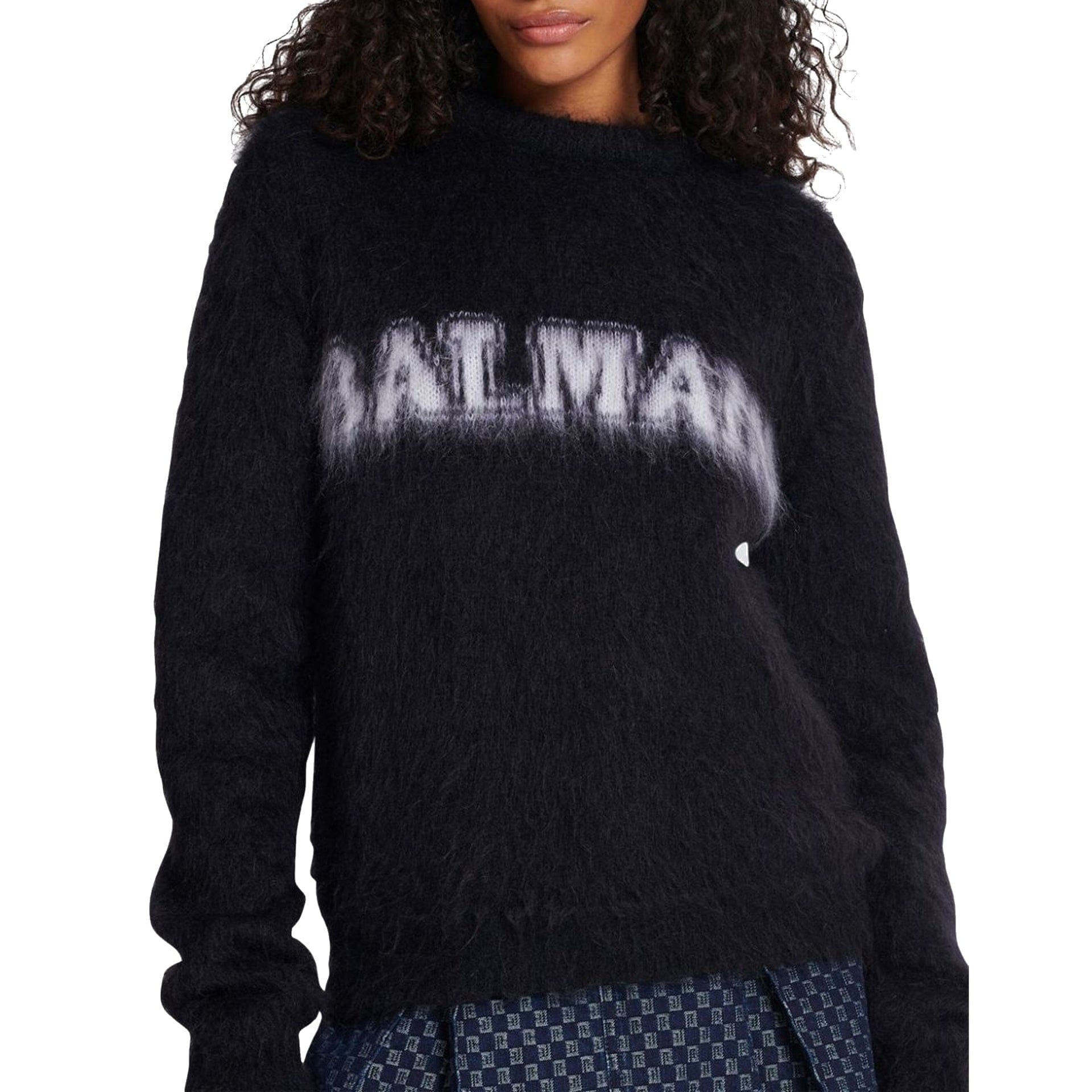 Balmain Logo Pullover Sweater - alternate view