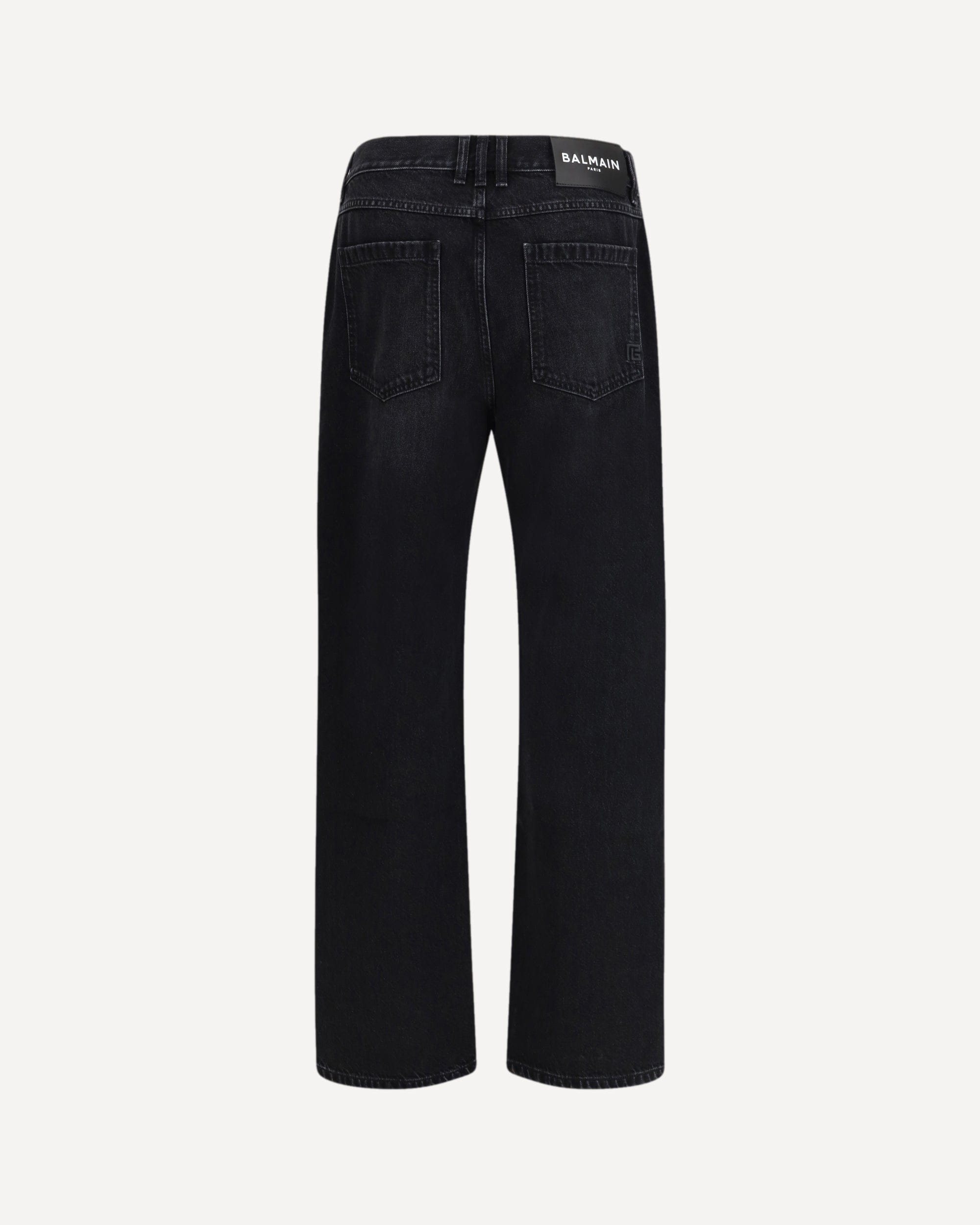 Balmain Loose-Fit Denim Jeans - alternate view