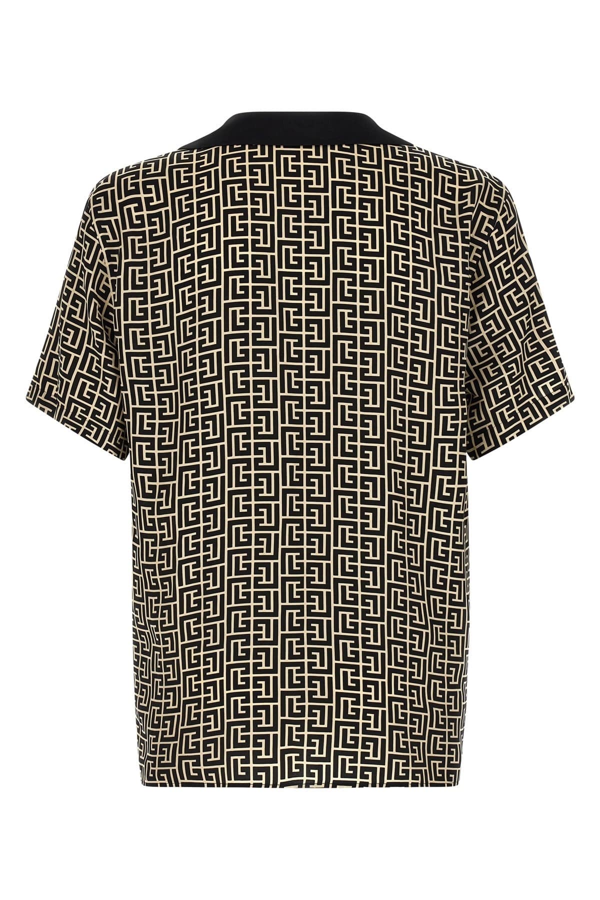Balmain Balmain Monogram Bowling Shirt