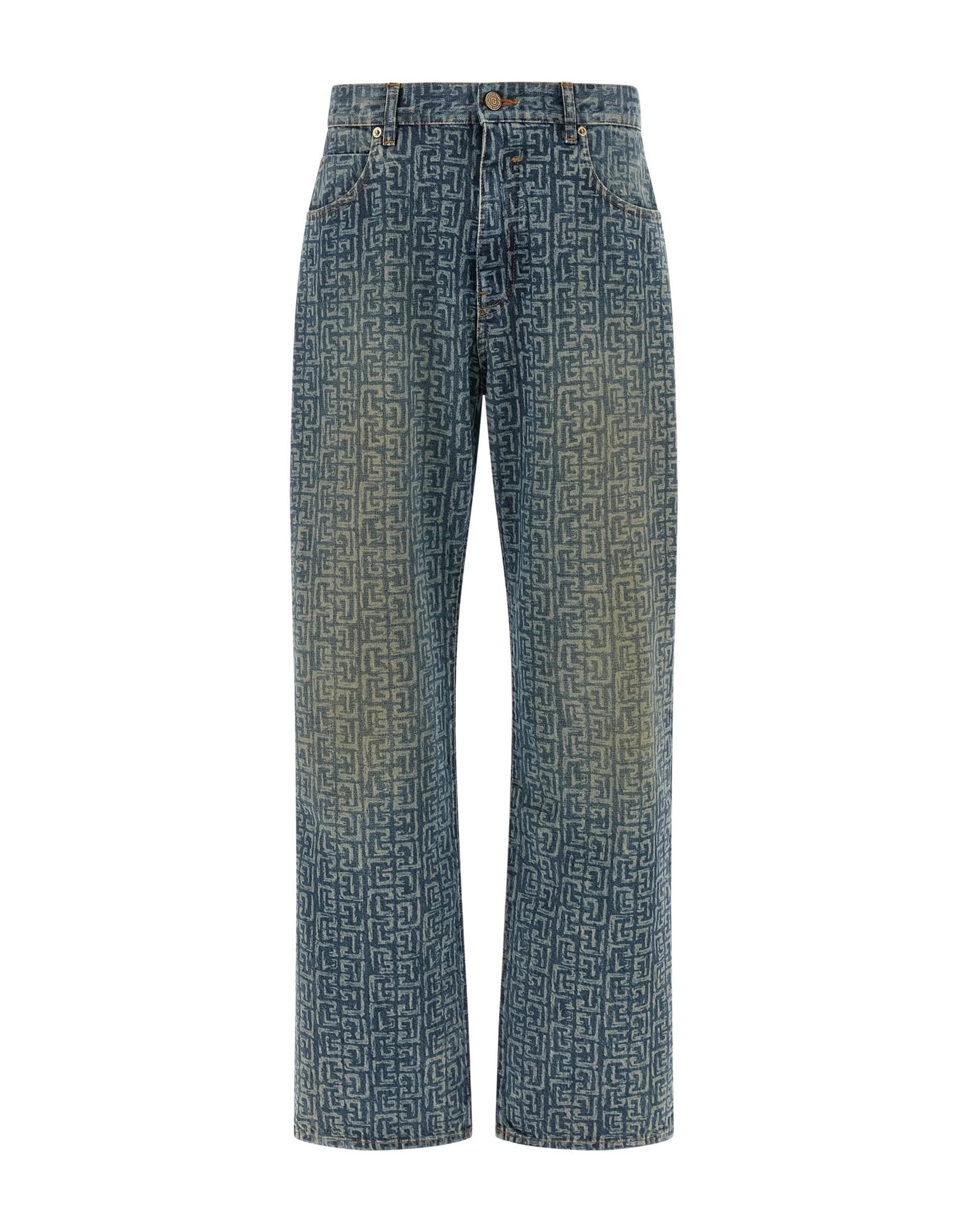 Balmain Balmain Monogram Jeans
