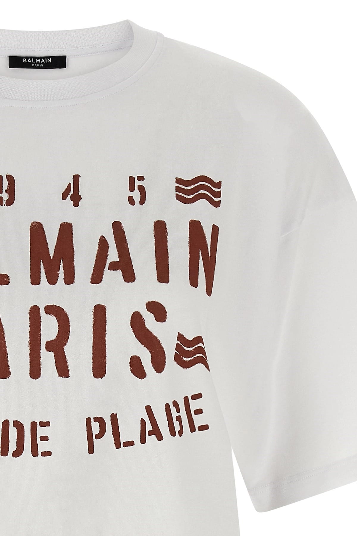 Balmain Plage Print T-Shirt
