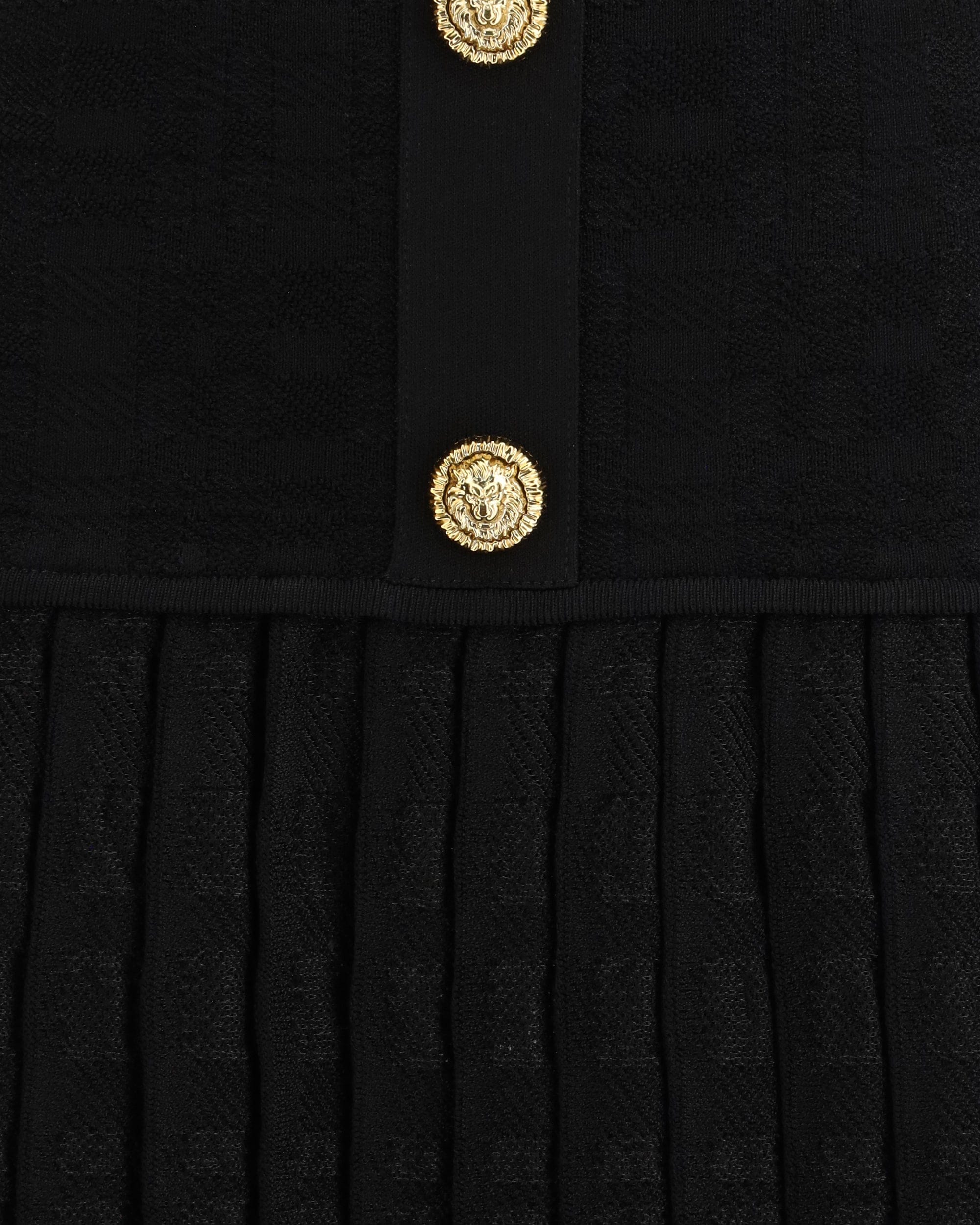 Balmain Pleated Mini Dress