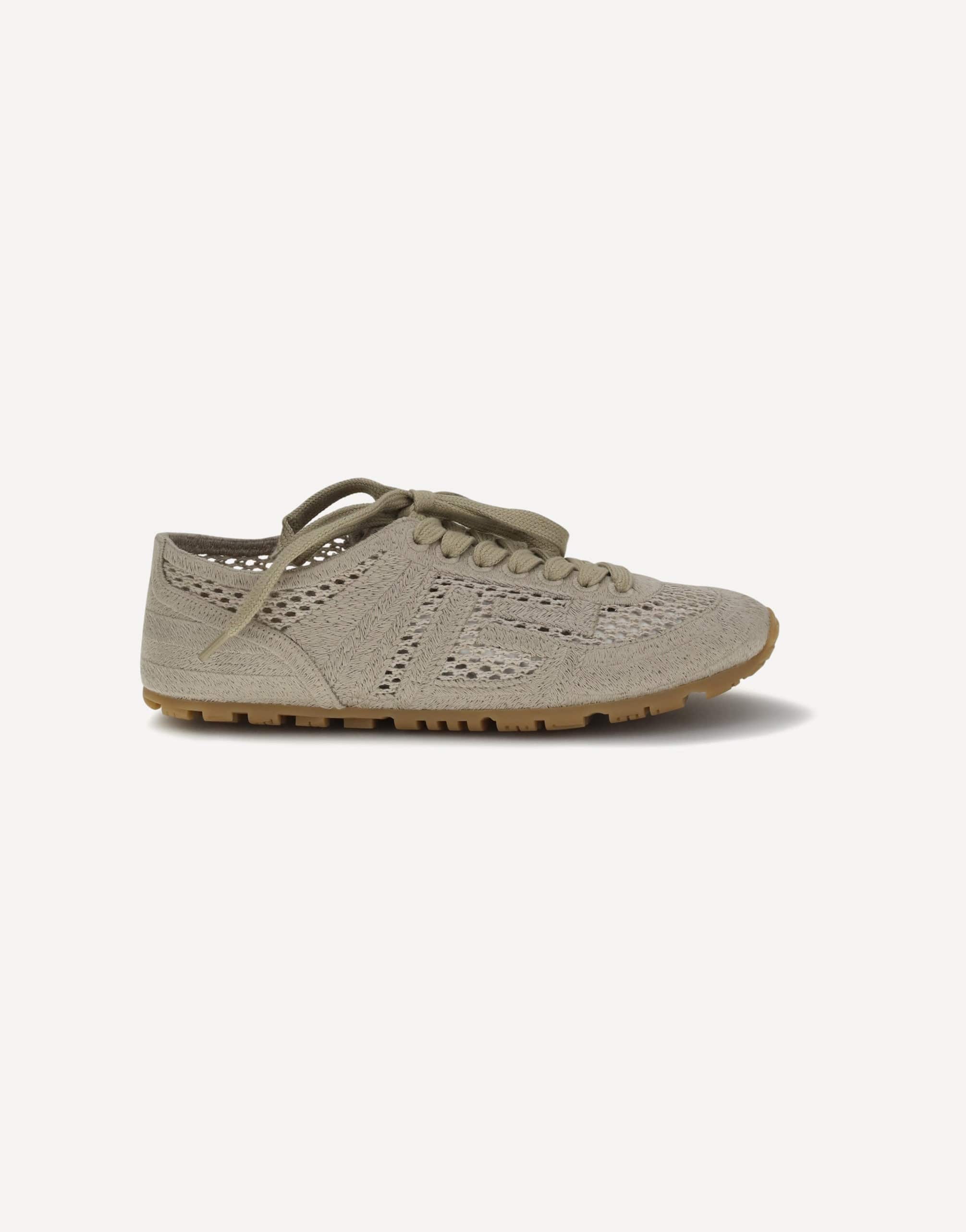 Balmain Racer 45 Macramé Sneakers