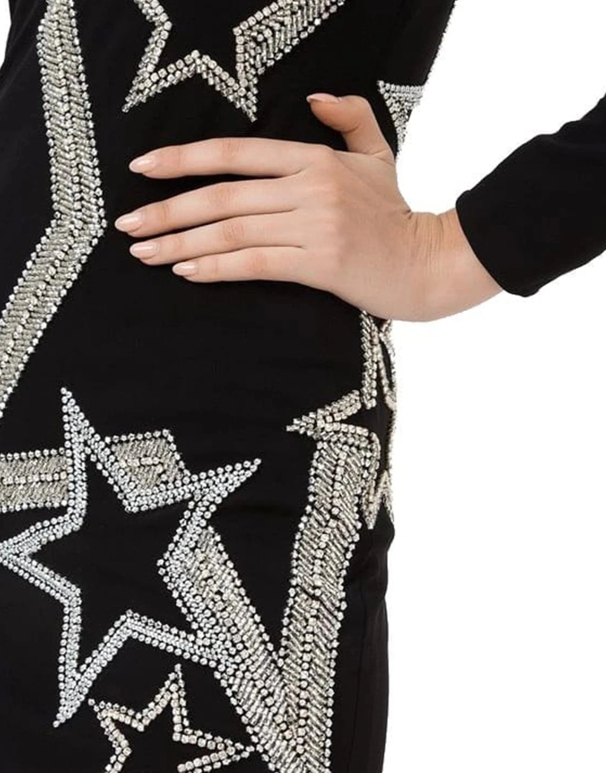 Balmain Short Embroidered Mini Dress