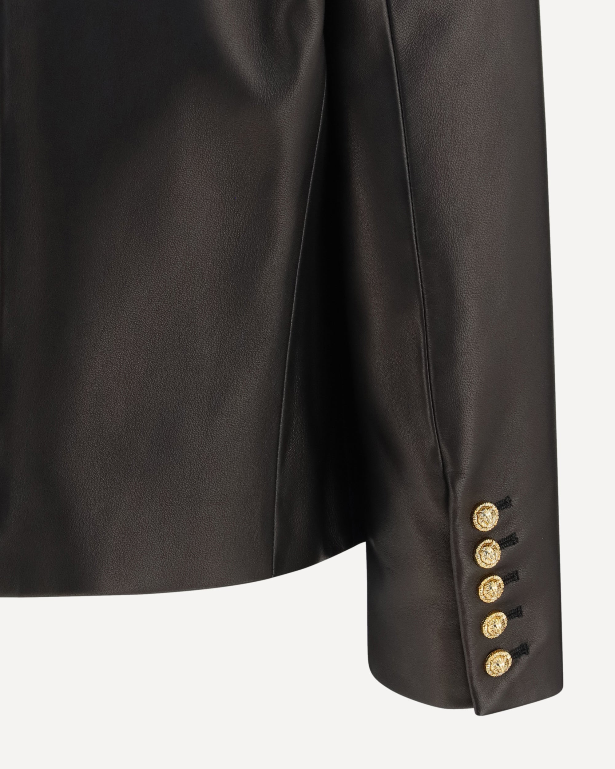 Giacca Spencer in pelle Balmain