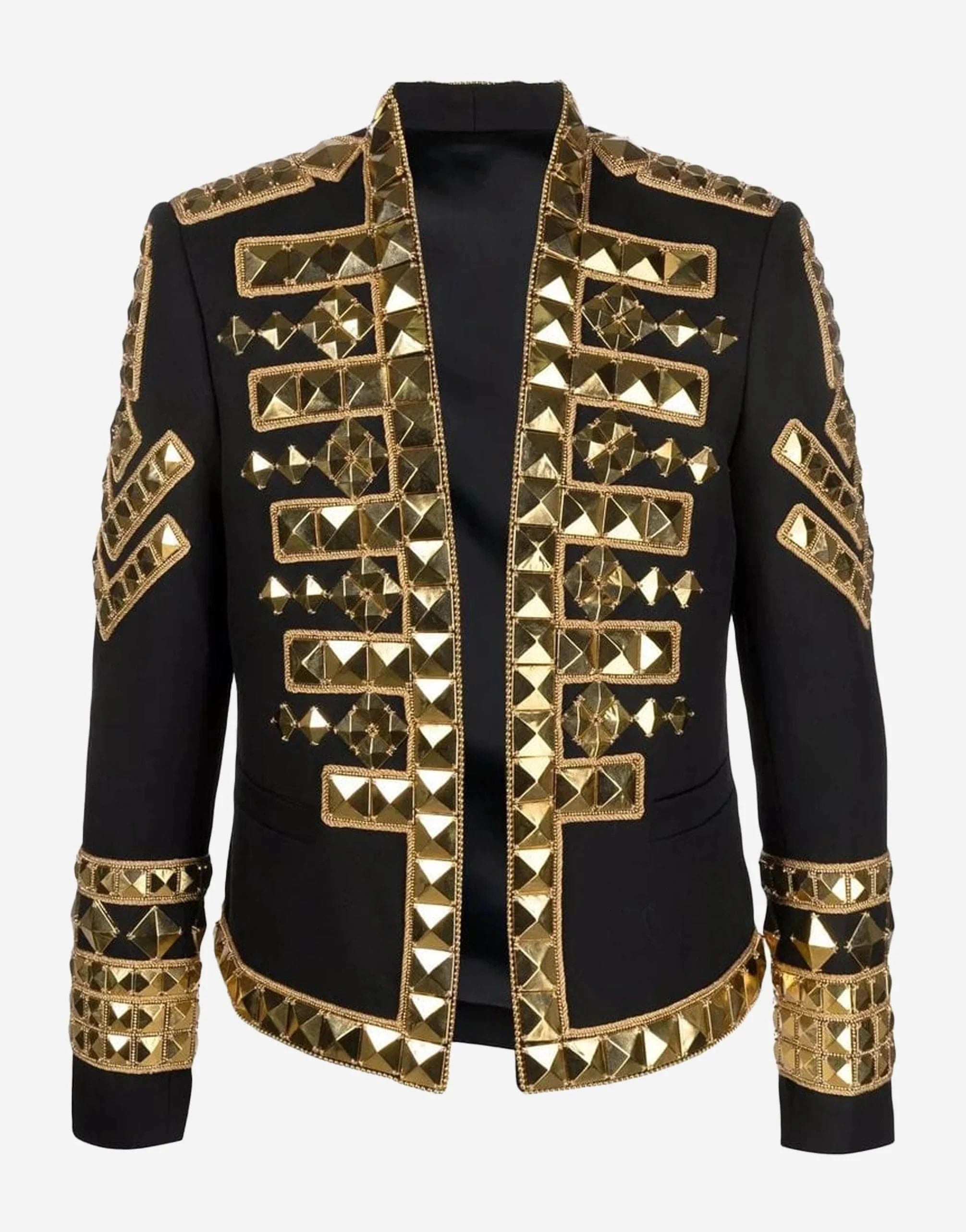 Balmain Stud-Embellished Blazer