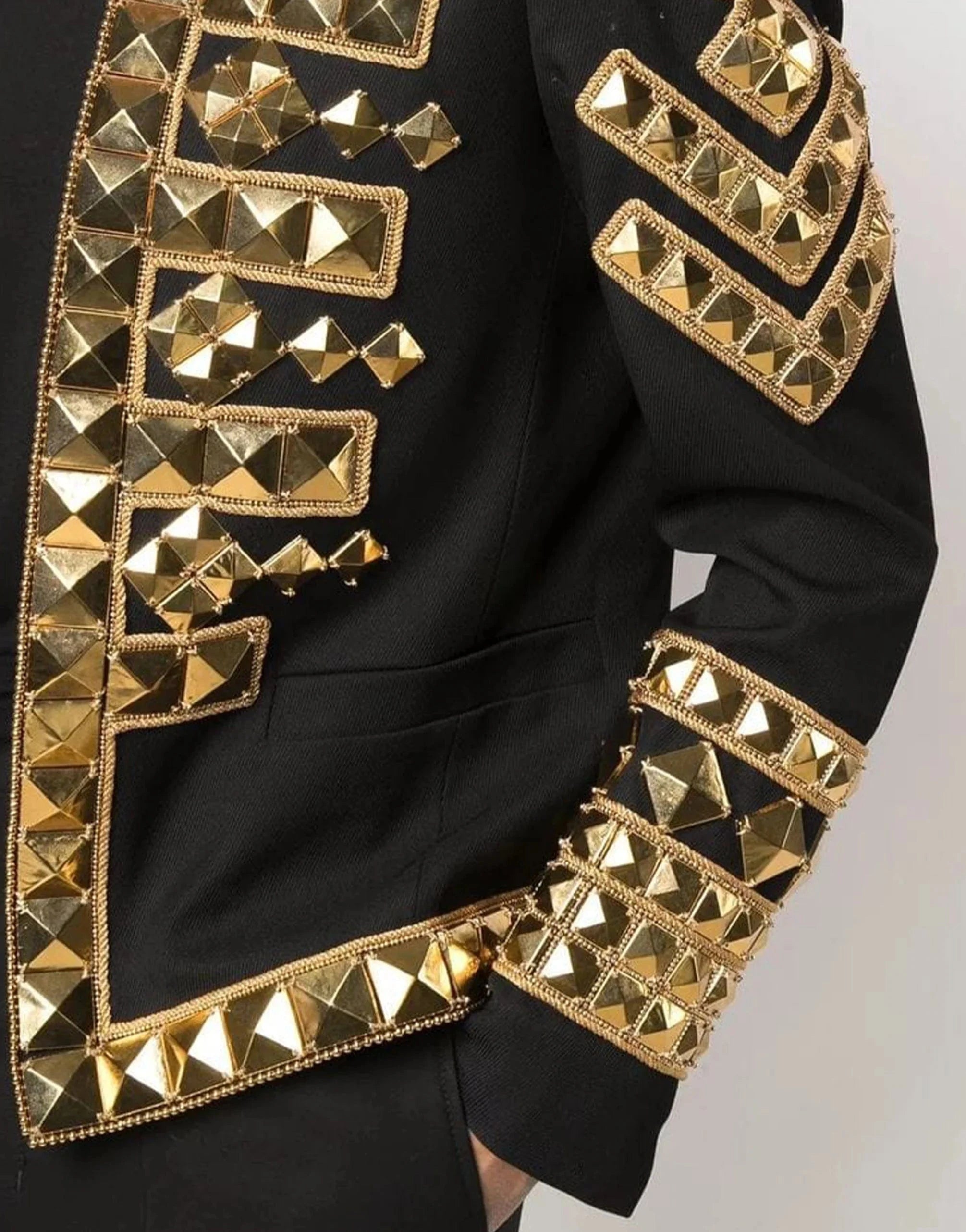 Balmain Stud-Embellished Blazer