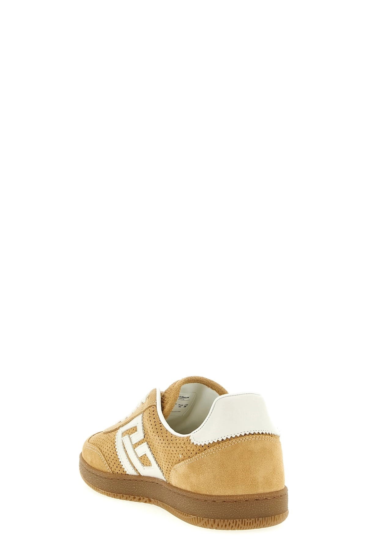 Balmain Balmain Suede Lace-Up Sneakers