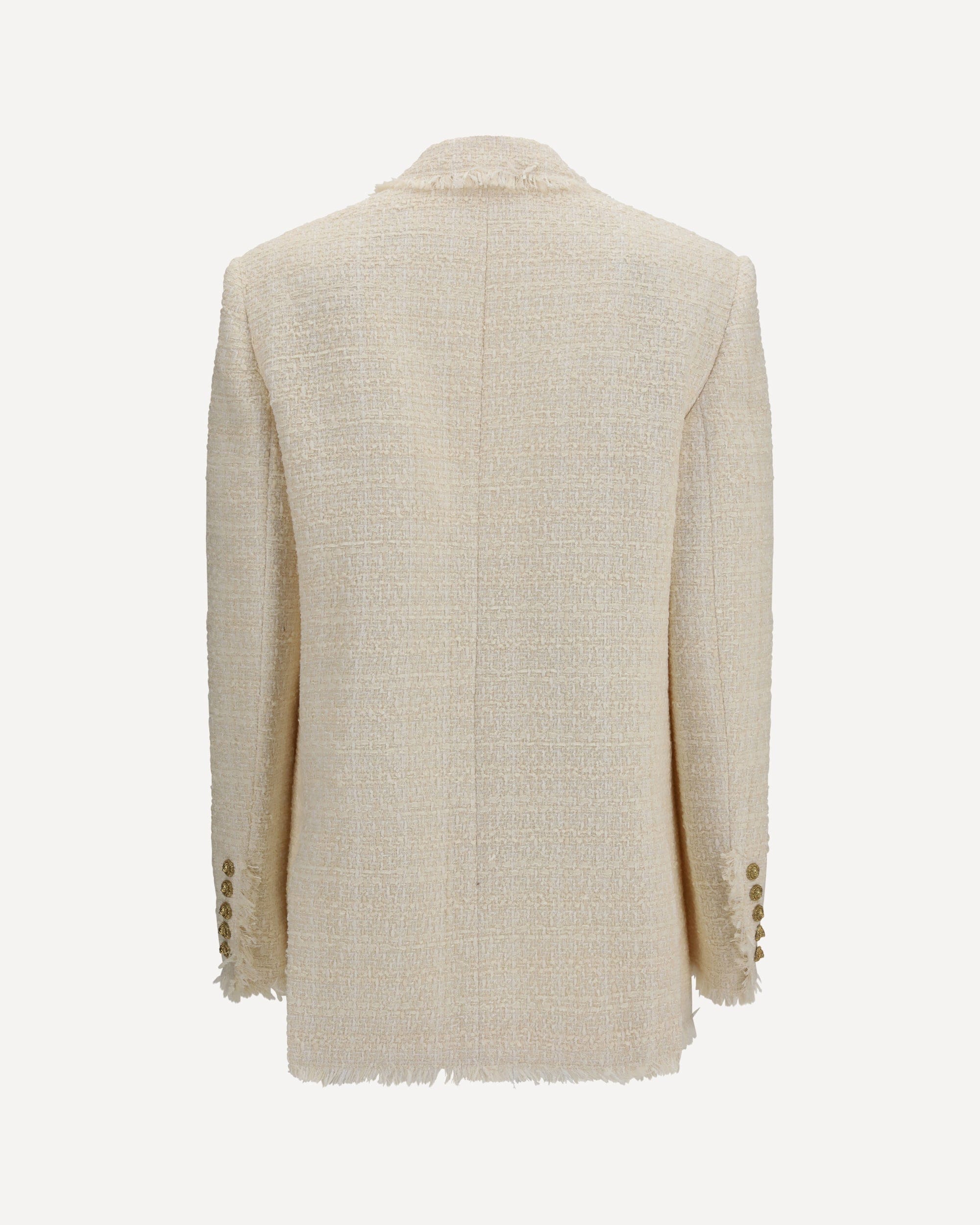 Balmain Two-Button Tweed Jacket