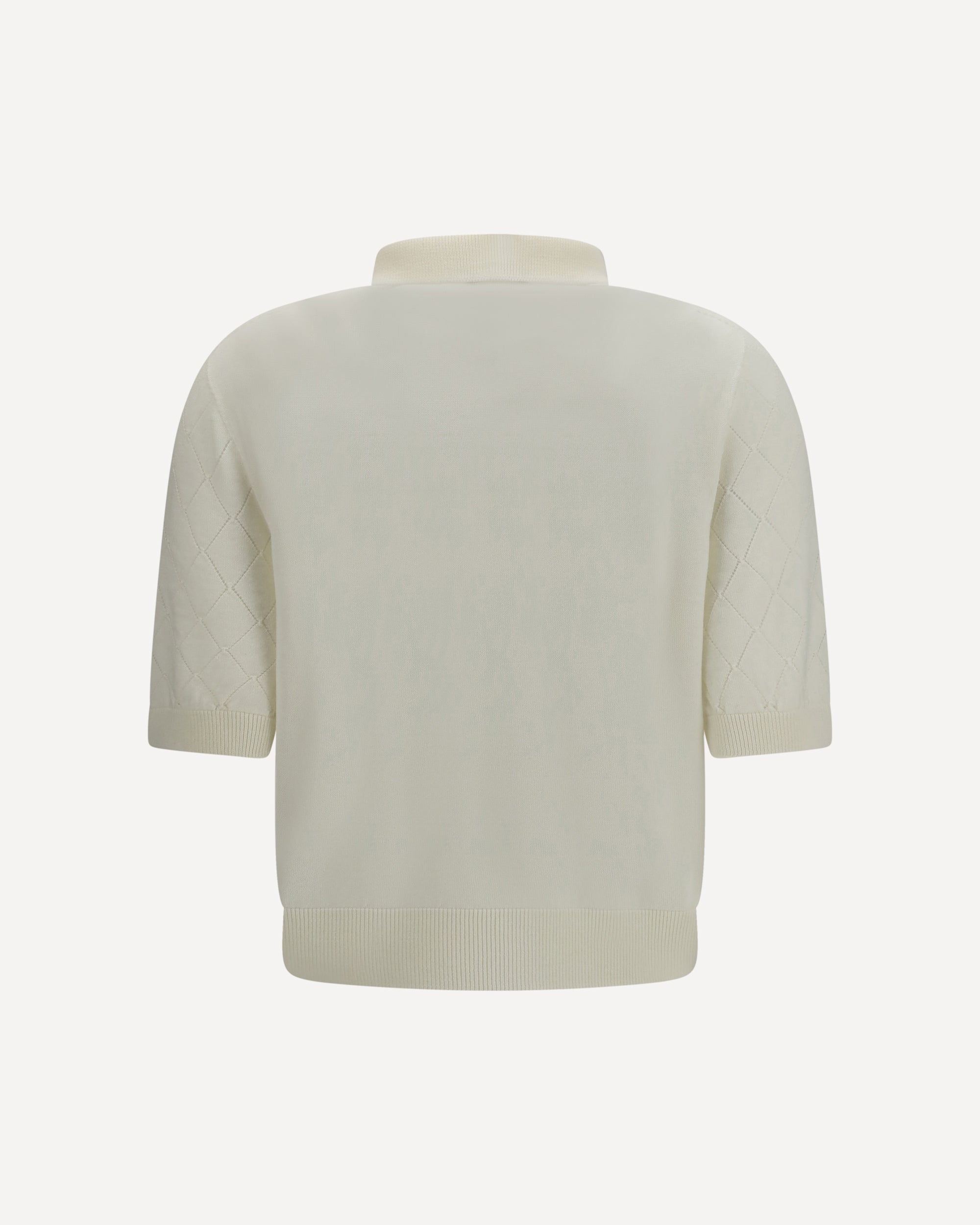 Balmain Balmain Wool Polo With Vintage Buttons