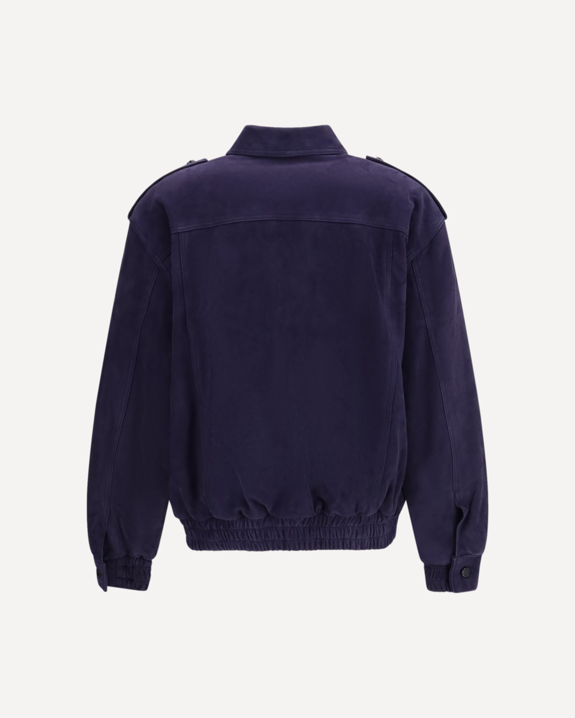 Blazé Milano Viva Charlie Suede Bomber Jacket