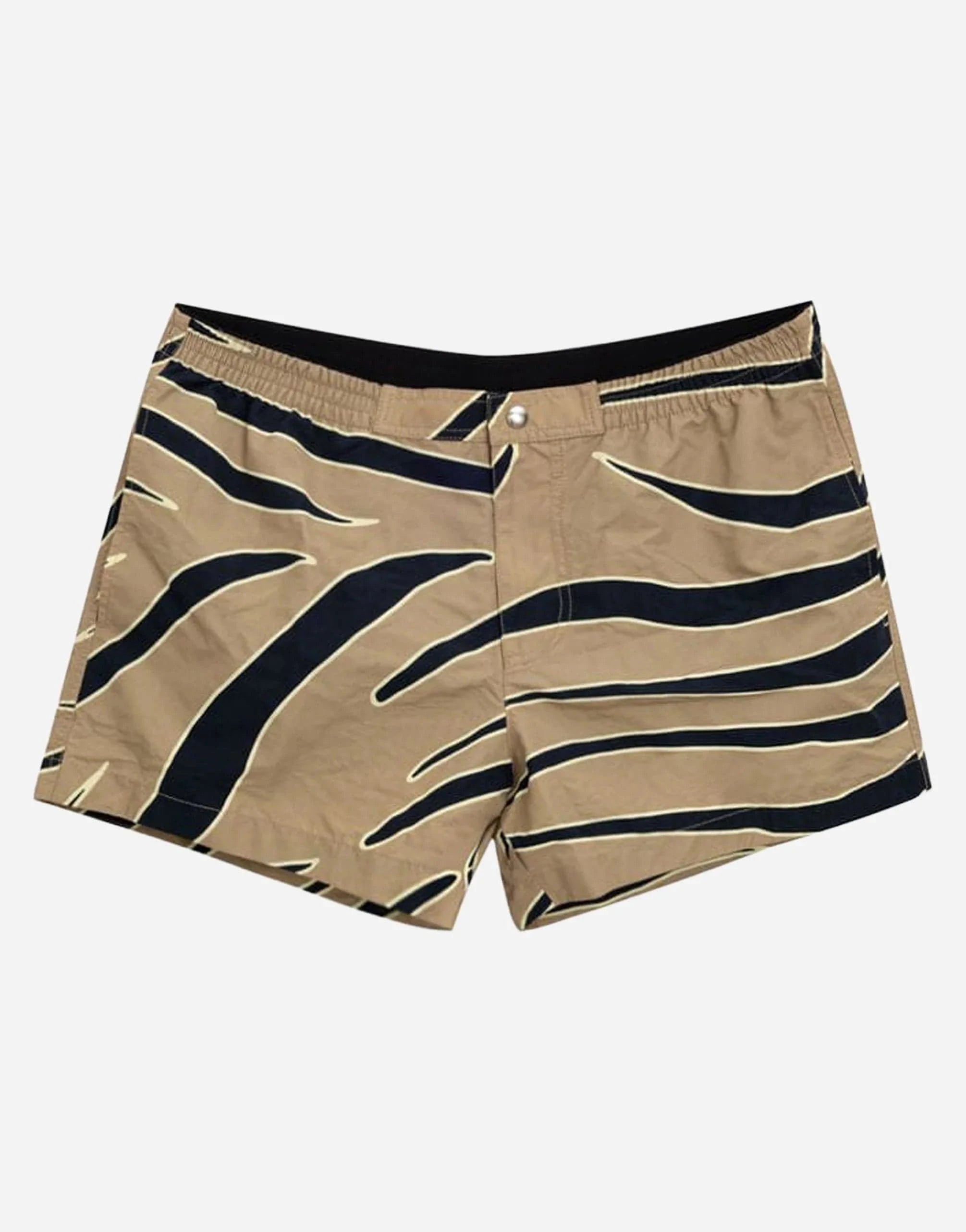 Bottega Veneta Animal Print Swim Shorts