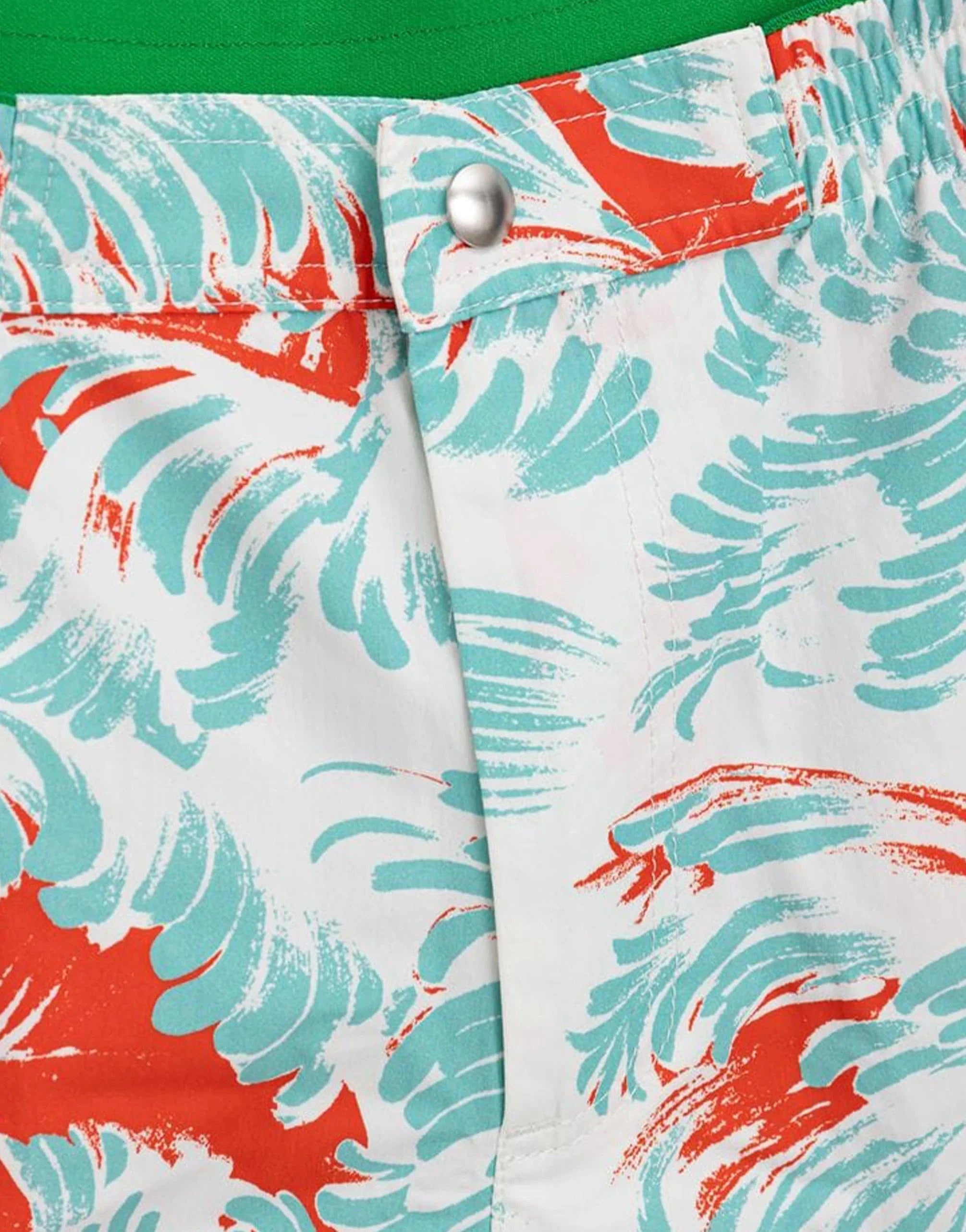Bottega Veneta Feather Print Swim Shorts - alternate view