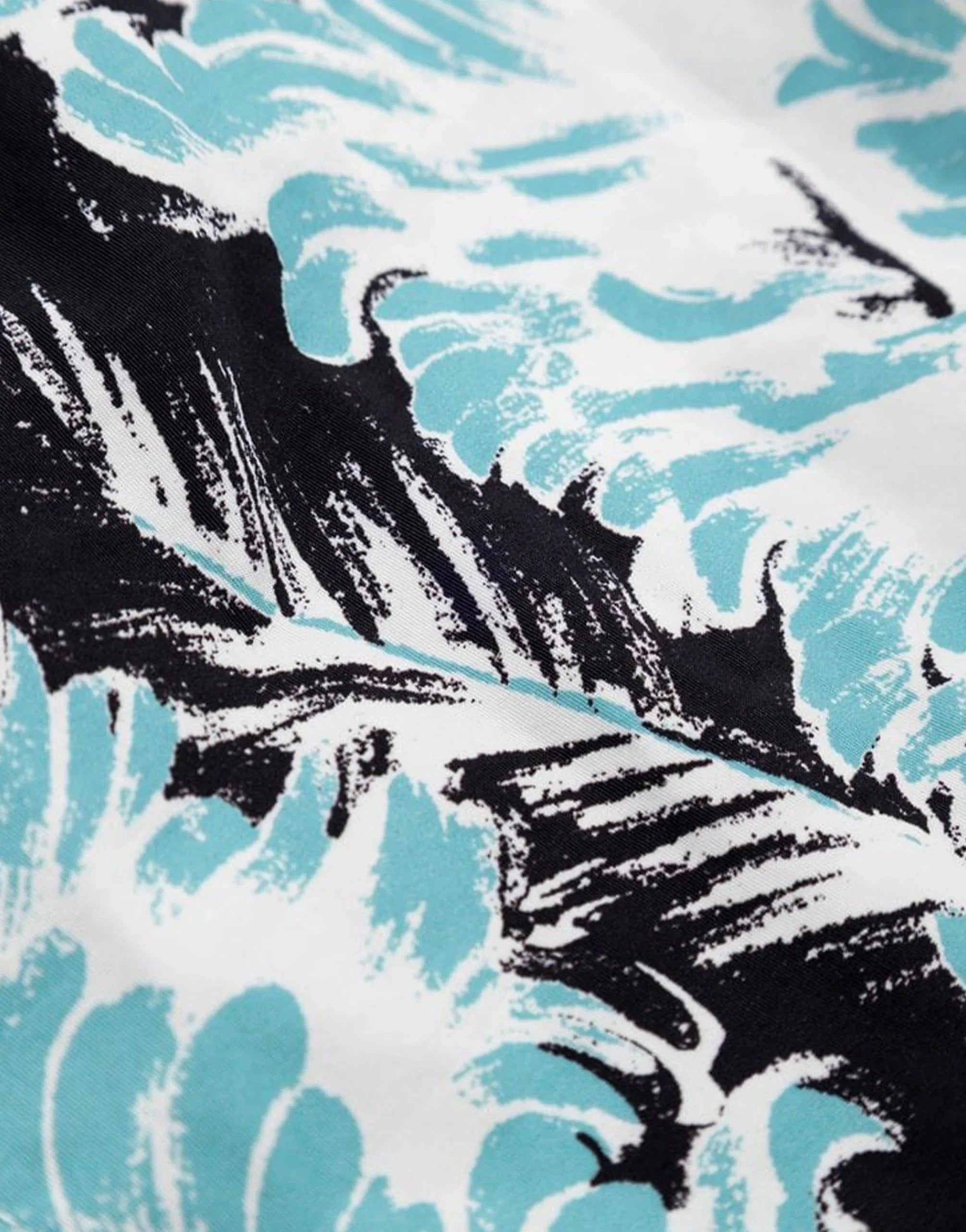 Bottega Veneta Feather-Print Swim Shorts