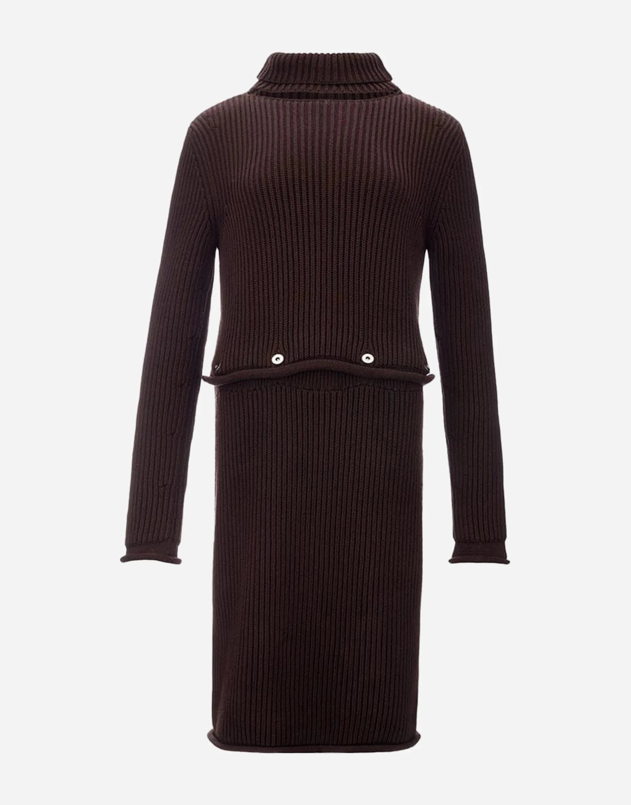 Bottega Veneta Knitted Midi Dress