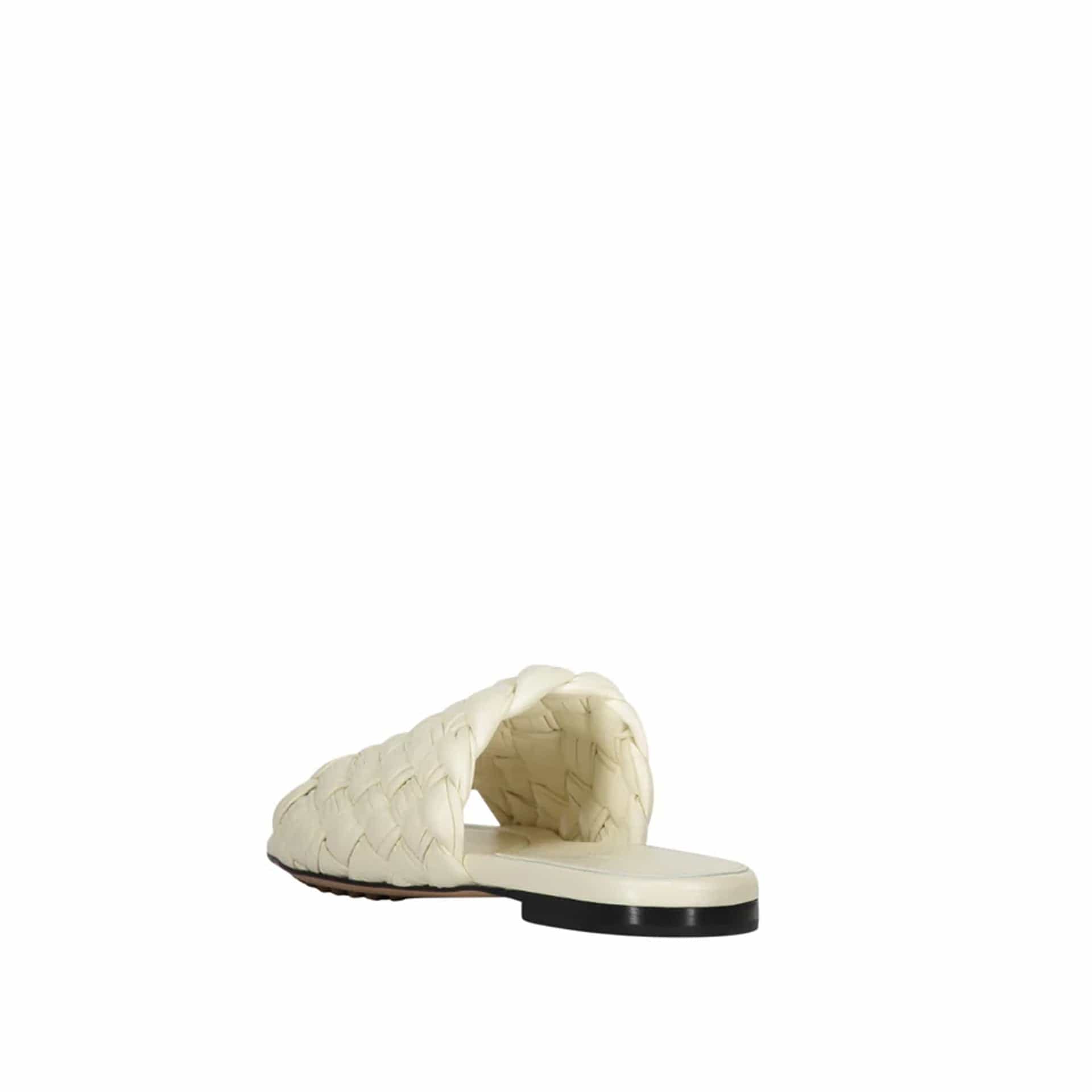 Bottega Veneta Leather Square Toe Mules
