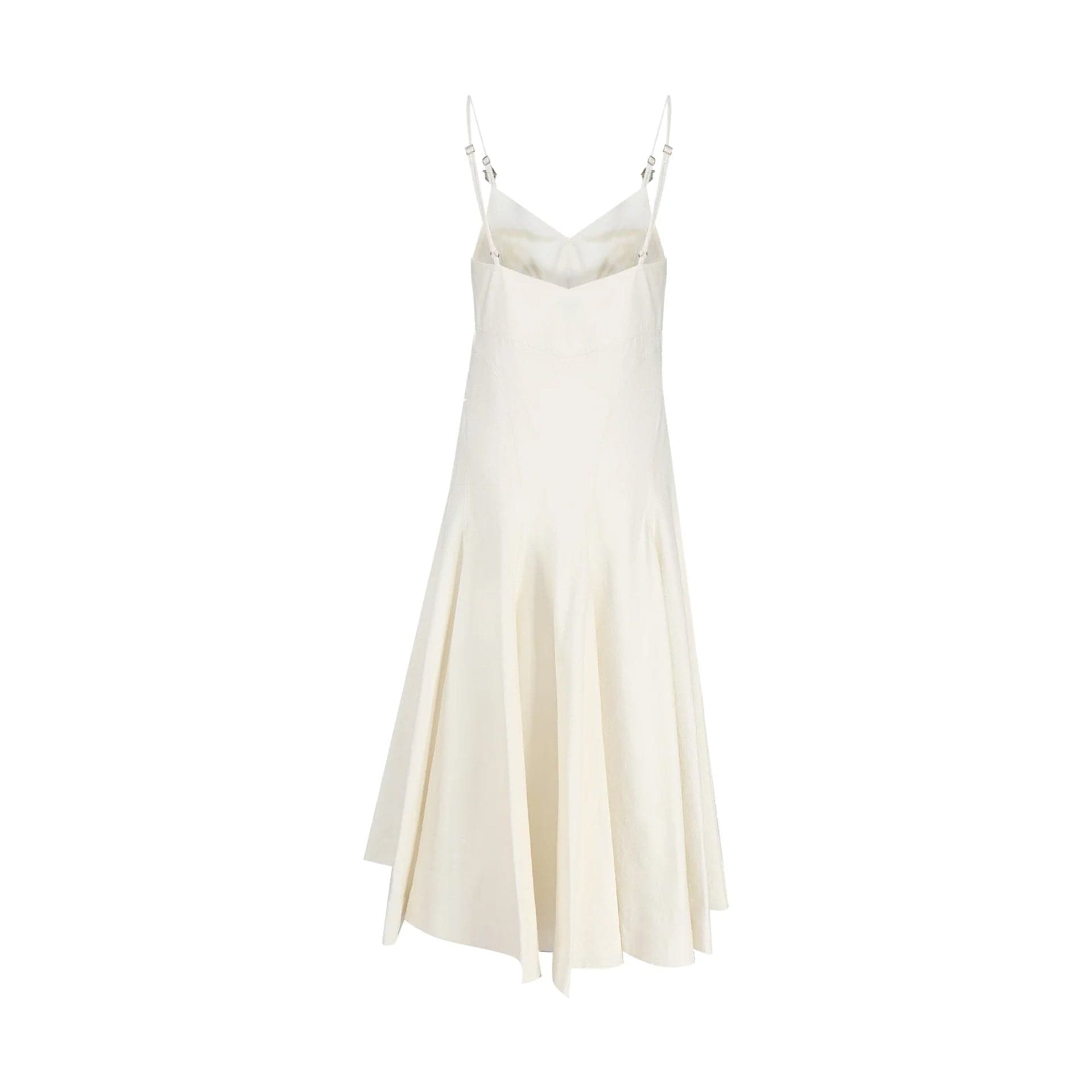 Vestido midi de algodón - alternate view