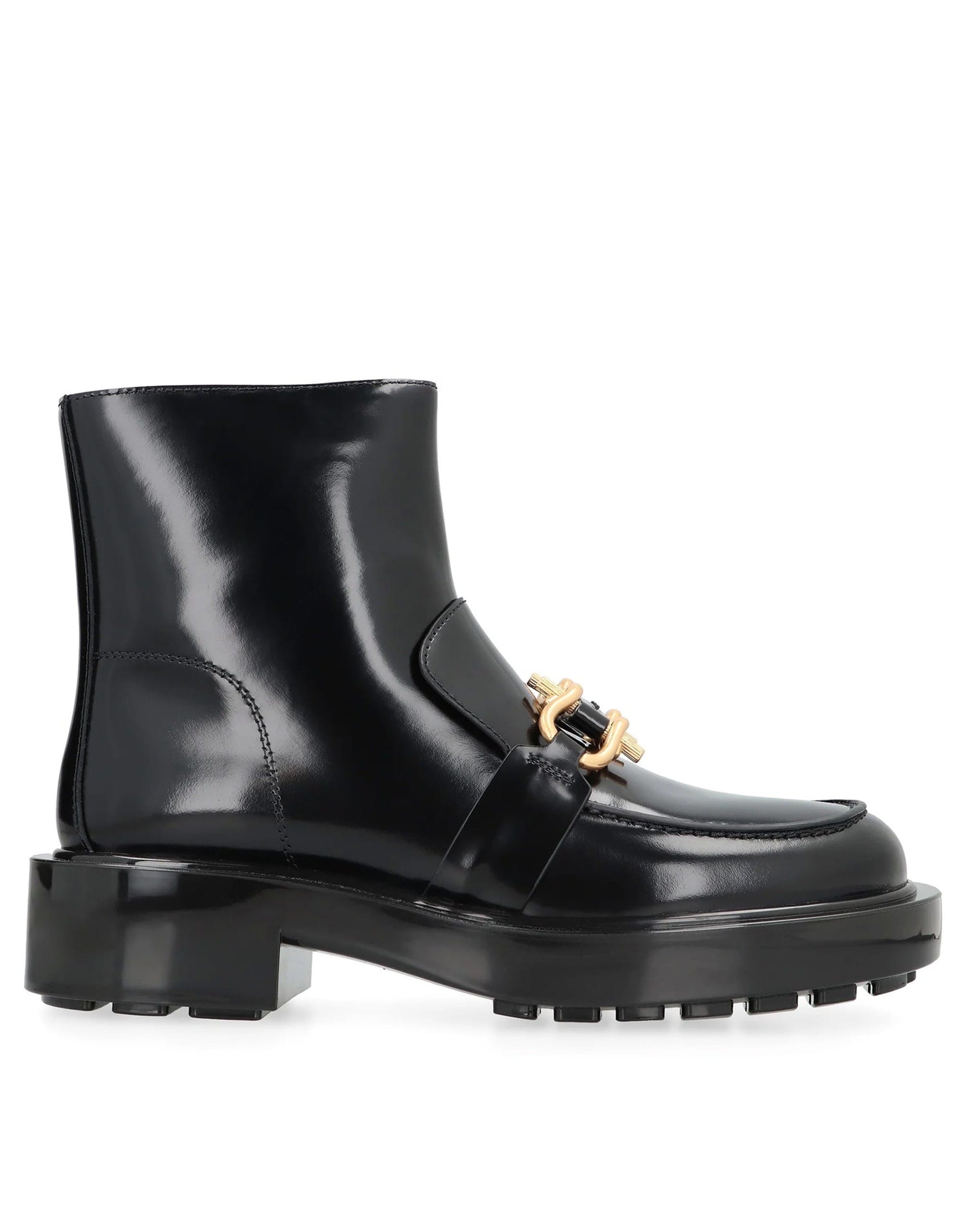 Bottega Veneta Monsieur Round Toe Side Zip Boots