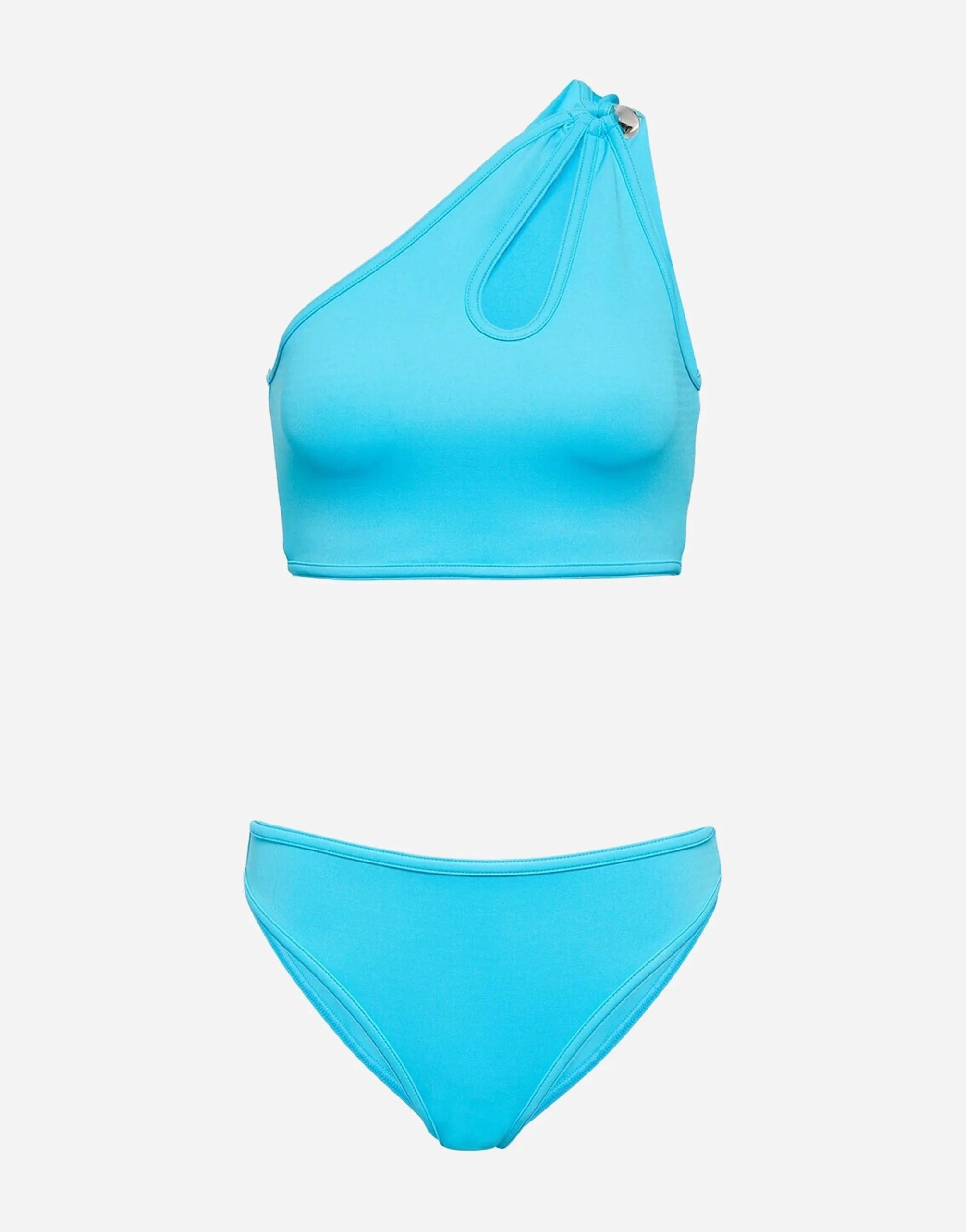Bottega Veneta One-Shoulder Cutout Bikini