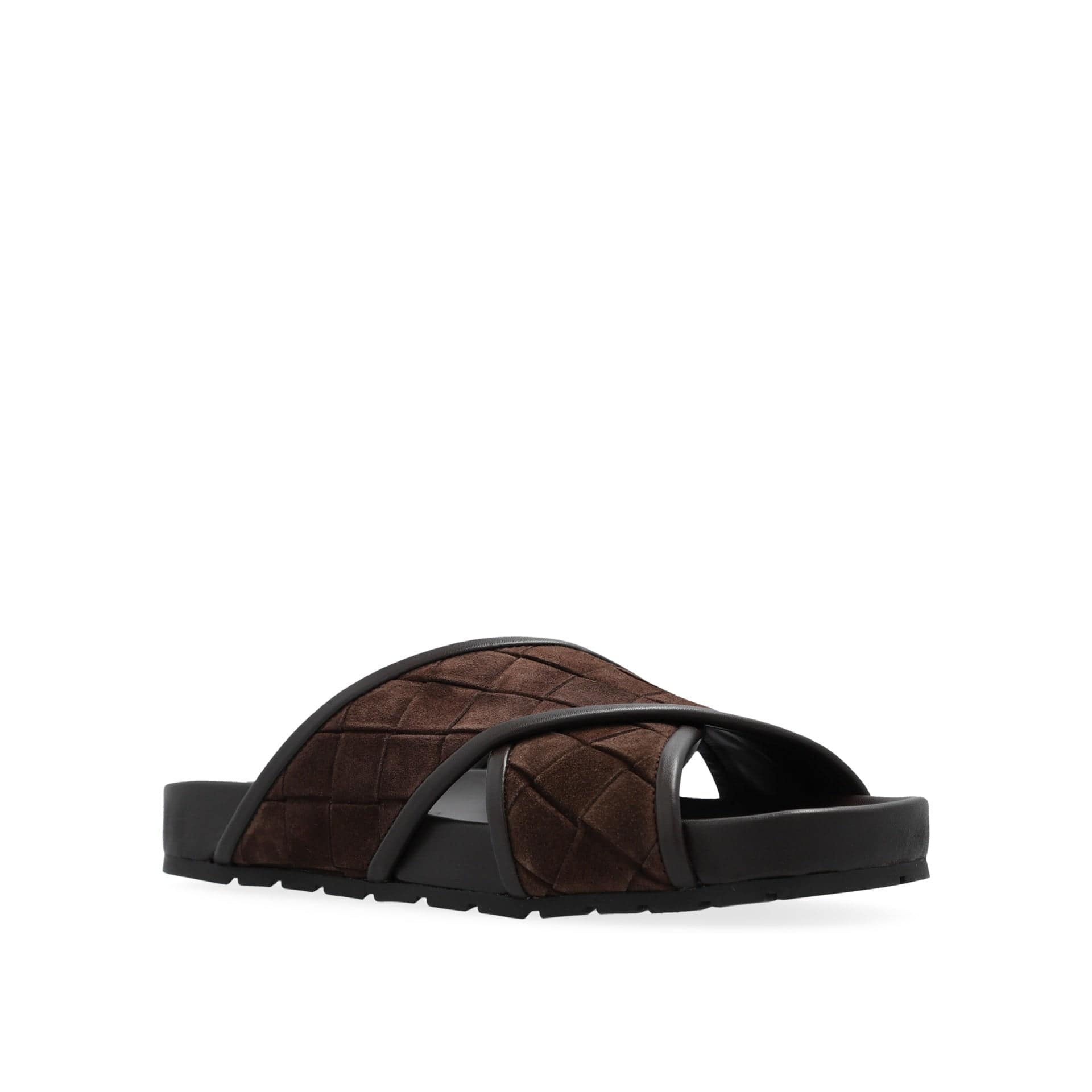 Bottega Veneta Tarik Criss Cross Sandal Slides - alternate view